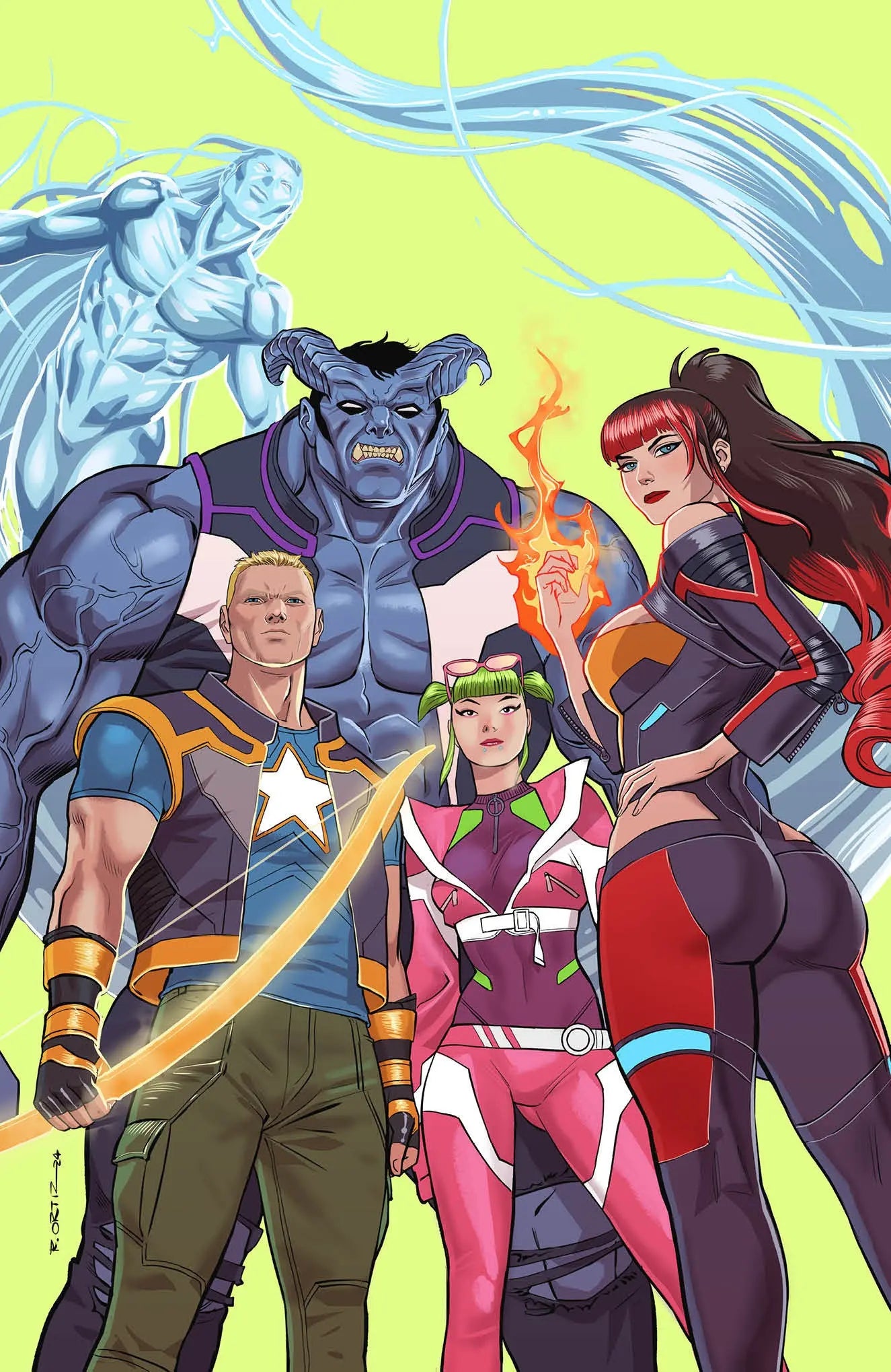 Valiant Beyond: All-New Harbinger #2 Variant E (Ortiz Full Art) IDW Publishing