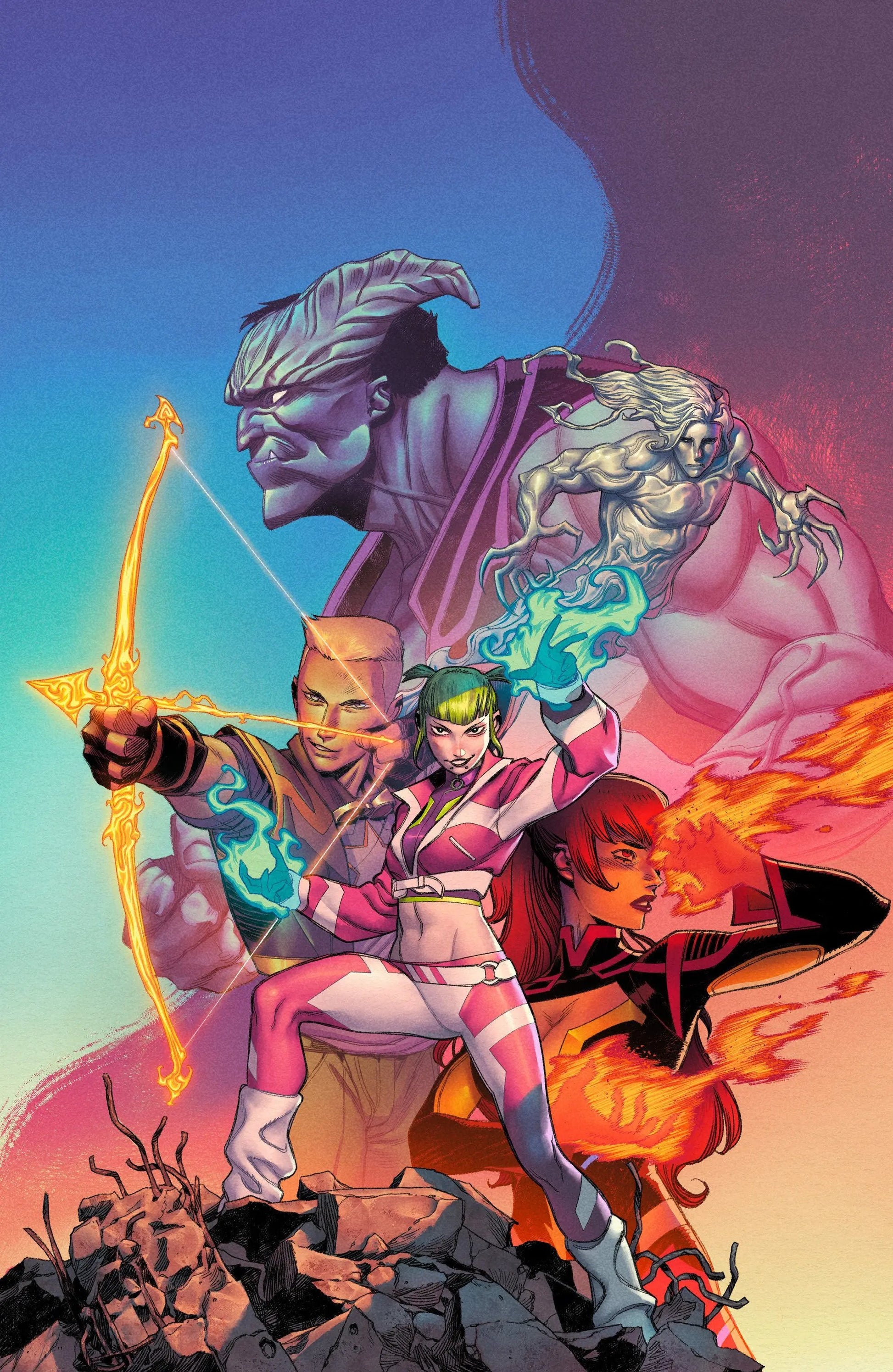 Valiant Beyond: All-New Harbinger #4--It Never Stops #1 Variant C (Rocha Full Art) IDW Publishing