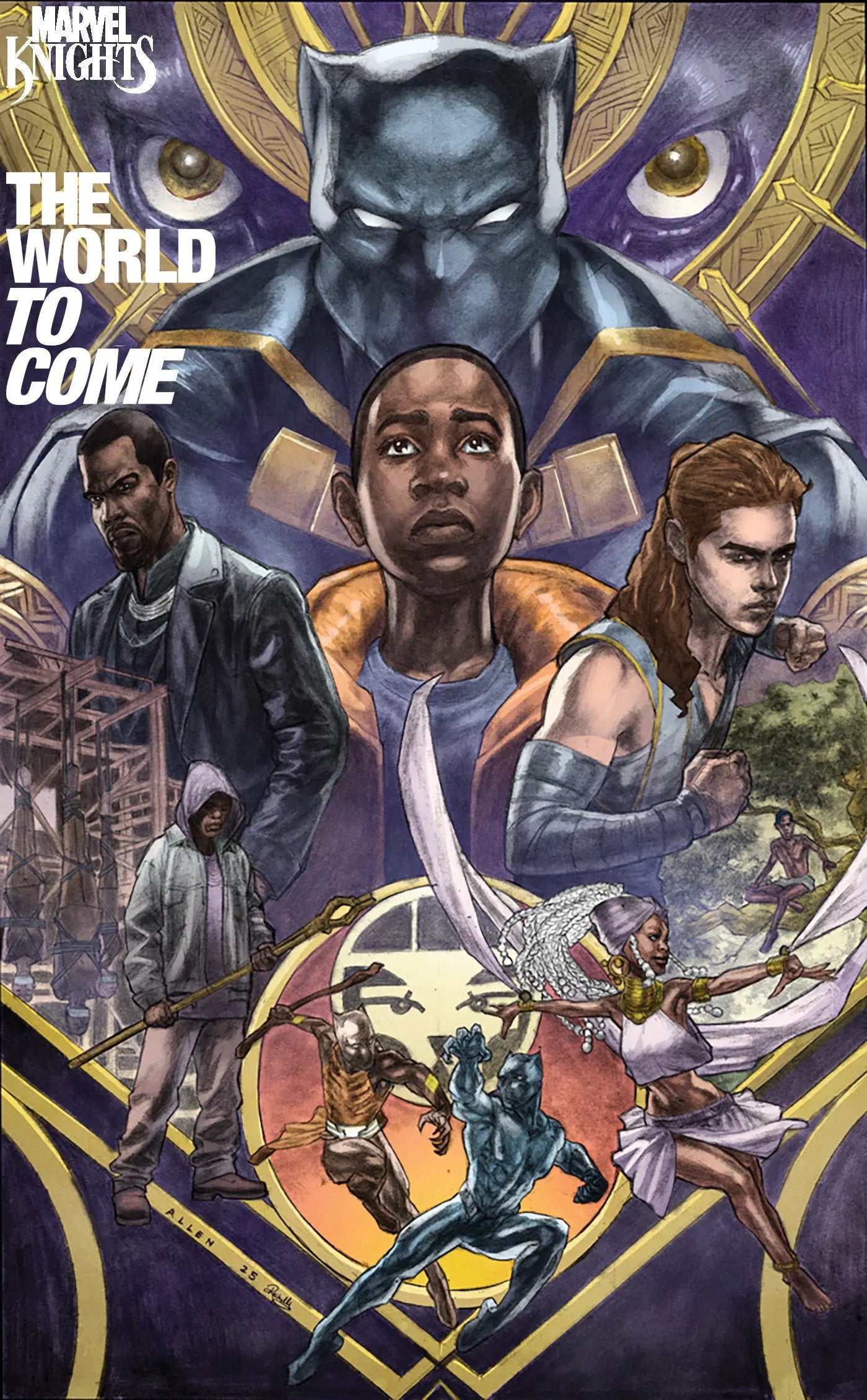 MARVEL KNIGHTS: THE WORLD TO COME #3 CHRIS ALLEN VARIANT Marvel