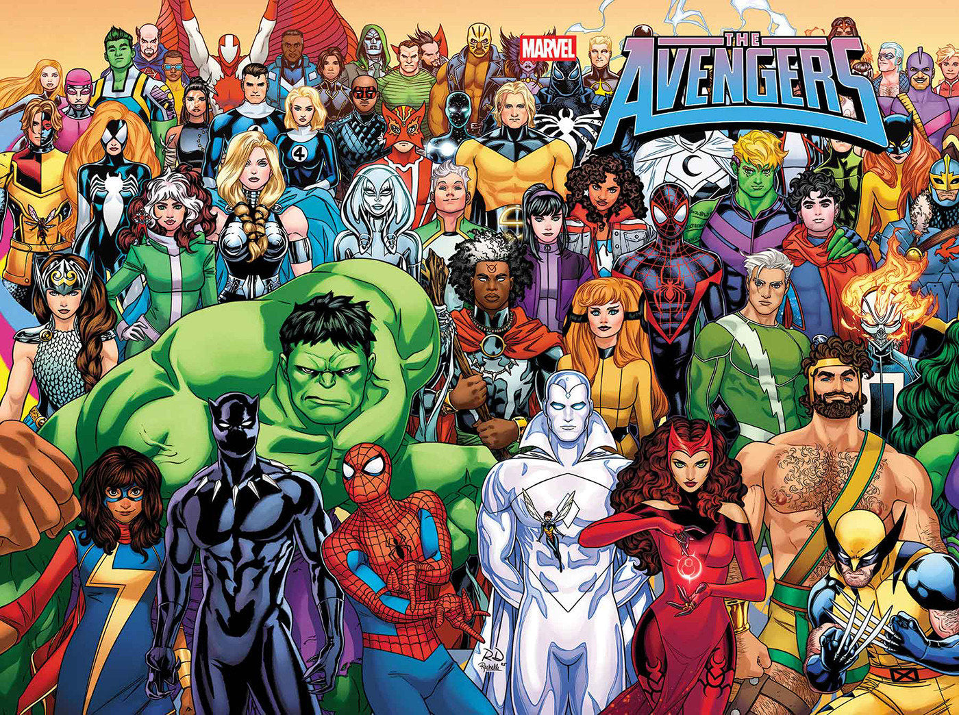 AVENGERS #34 WRAPAROUND COVER Marvel