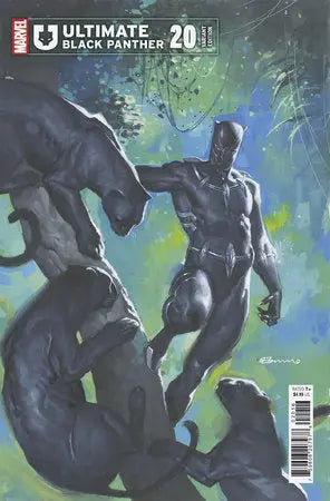 ULTIMATE BLACK PANTHER #20 FABRIZIO DE TOMMASO INCENTIVE VARIANT 1:25 Marvel