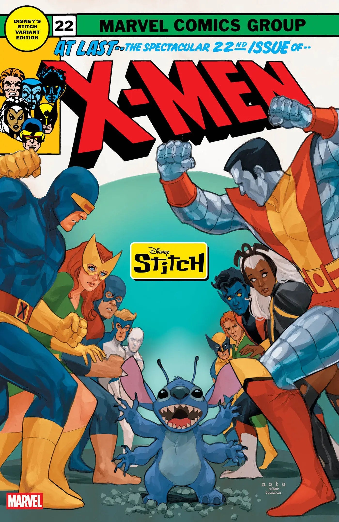 X-MEN #22 PHIL NOTO DISNEY STITCH VARIANT Marvel