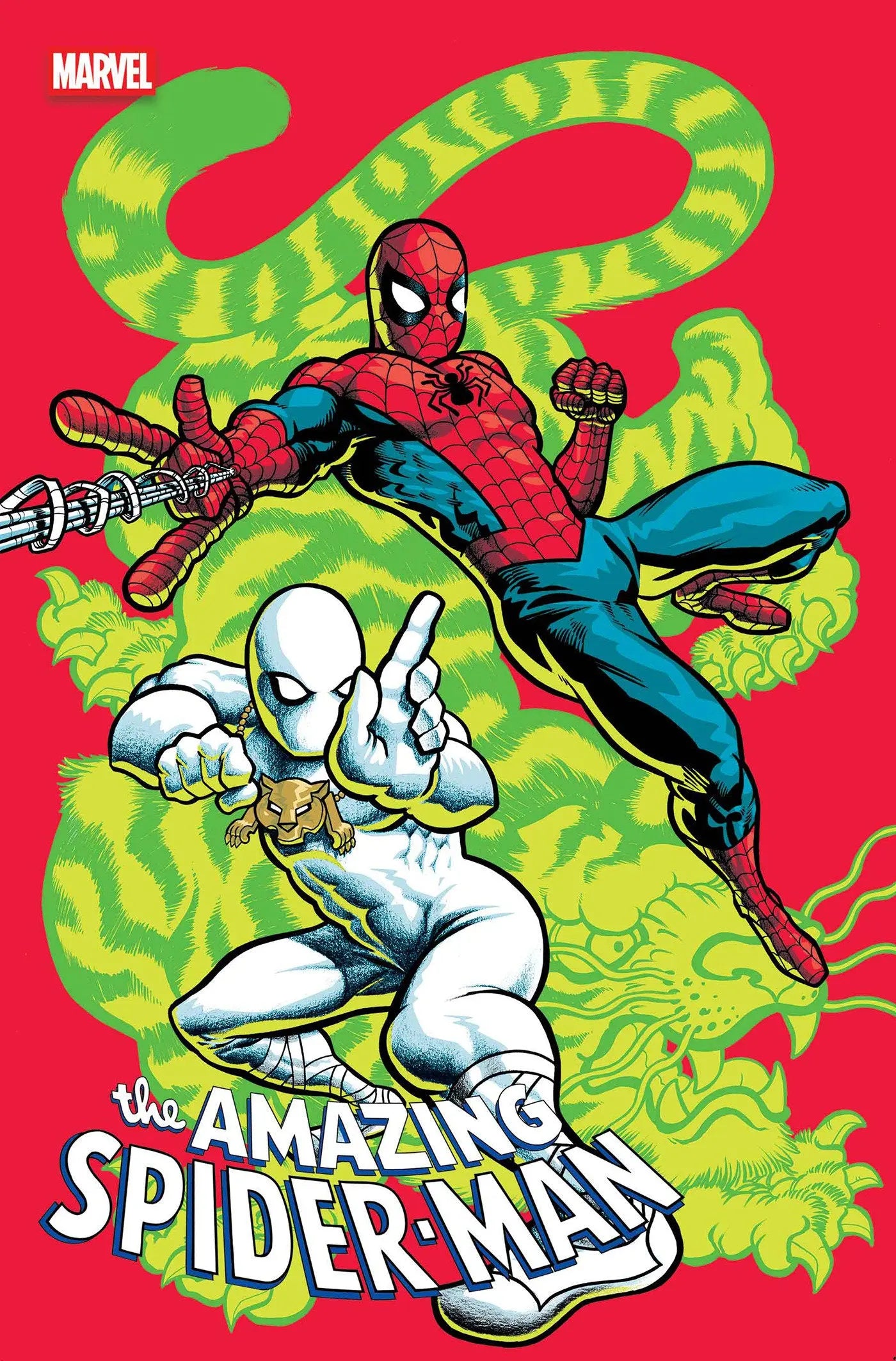 AMAZING SPIDER-MAN #13 J. GONZO WHITE TIGER TEAM-UP VARIANT Marvel