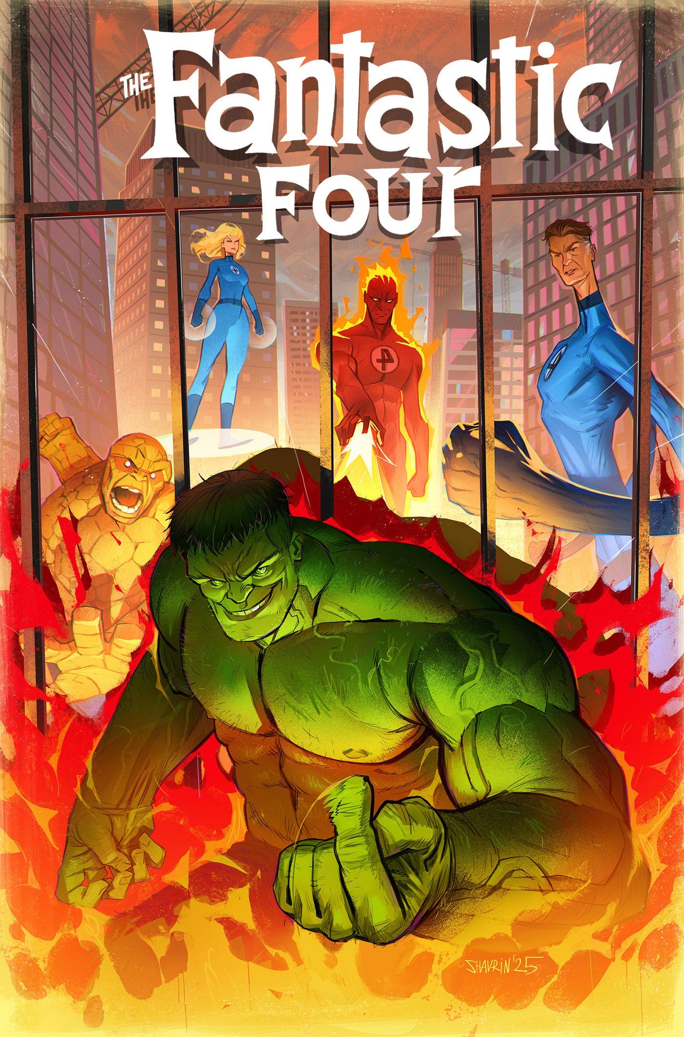 FANTASTIC FOUR #12 FACSIMILE EDITION IVAN SHAVRIN INCENTIVE VARIANT 1:25 Marvel