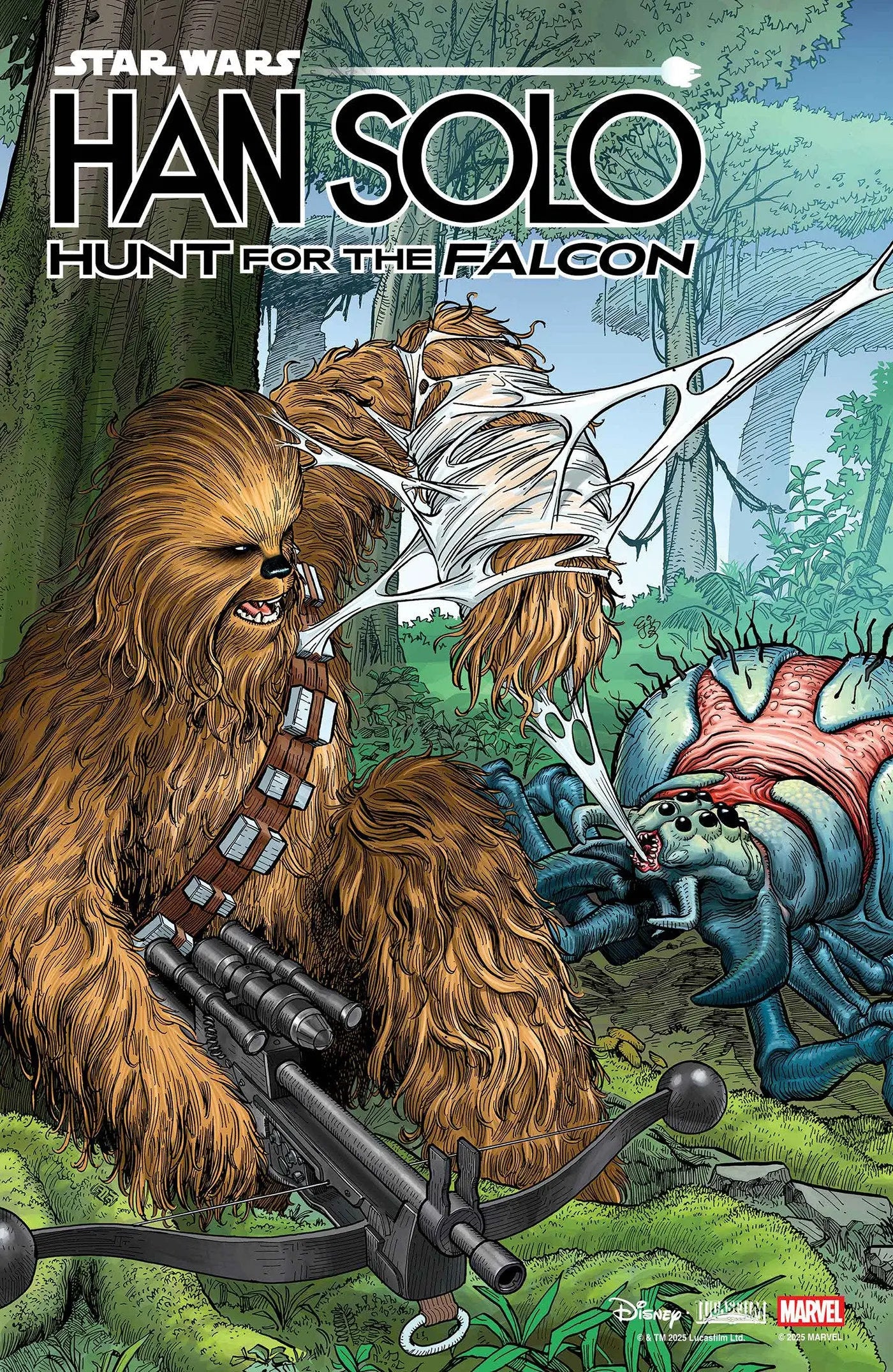 STAR WARS: HAN SOLO - HUNT FOR THE FALCON #1 E.J. SU VARIANT Marvel