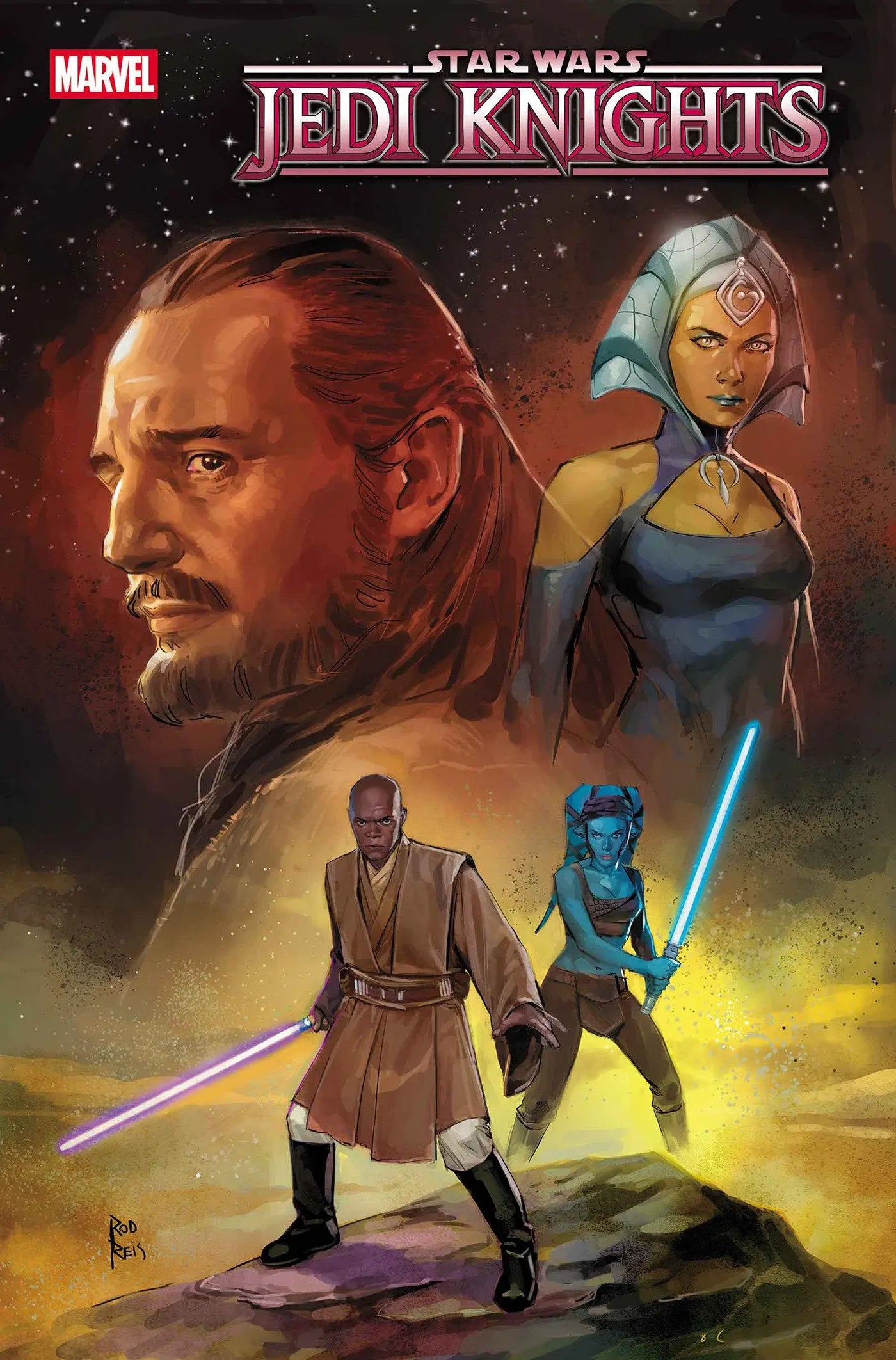 STAR WARS: JEDI KNIGHTS #7 ROD REIS VARIANT Marvel