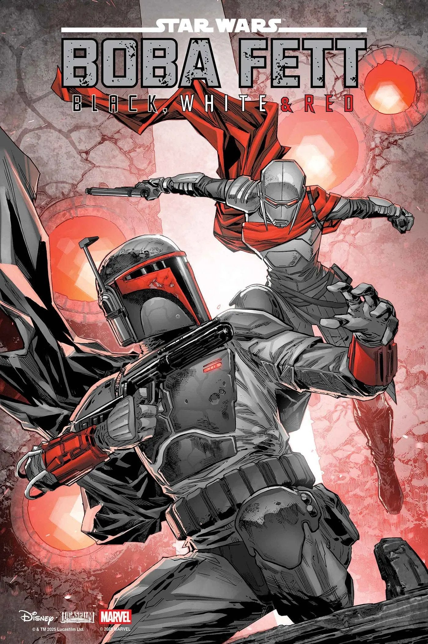 STAR WARS: BOBA FETT - BLACK, WHITE & RED #4 Marvel