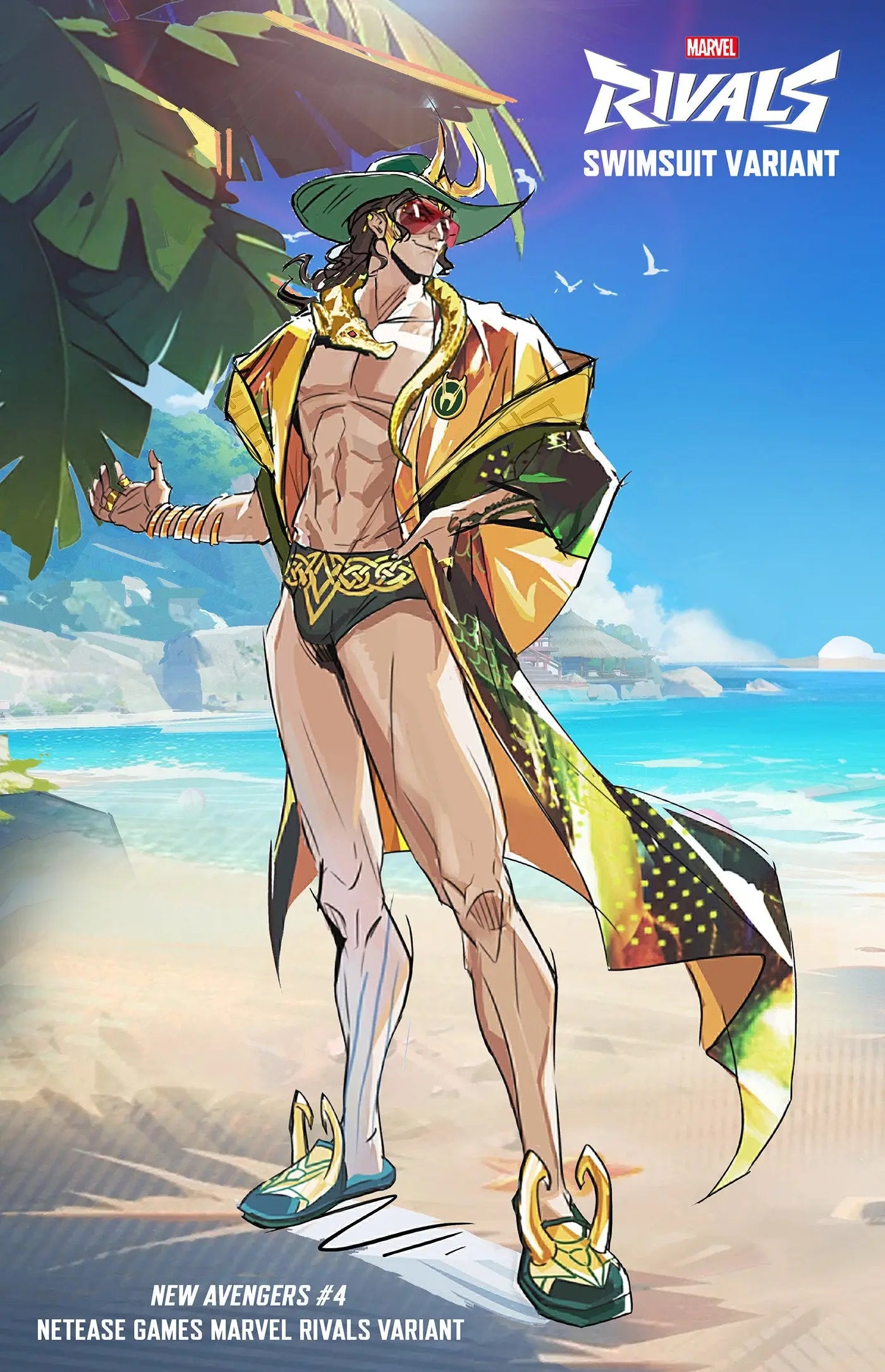 NEW AVENGERS #4 NETEASE GAMES MARVEL RIVALS VARIANT Marvel