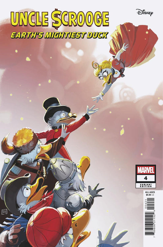 UNCLE SCROOGE: EARTH'S MIGHTIEST DUCK #4 STEPHANIE HANS VARIANT Marvel