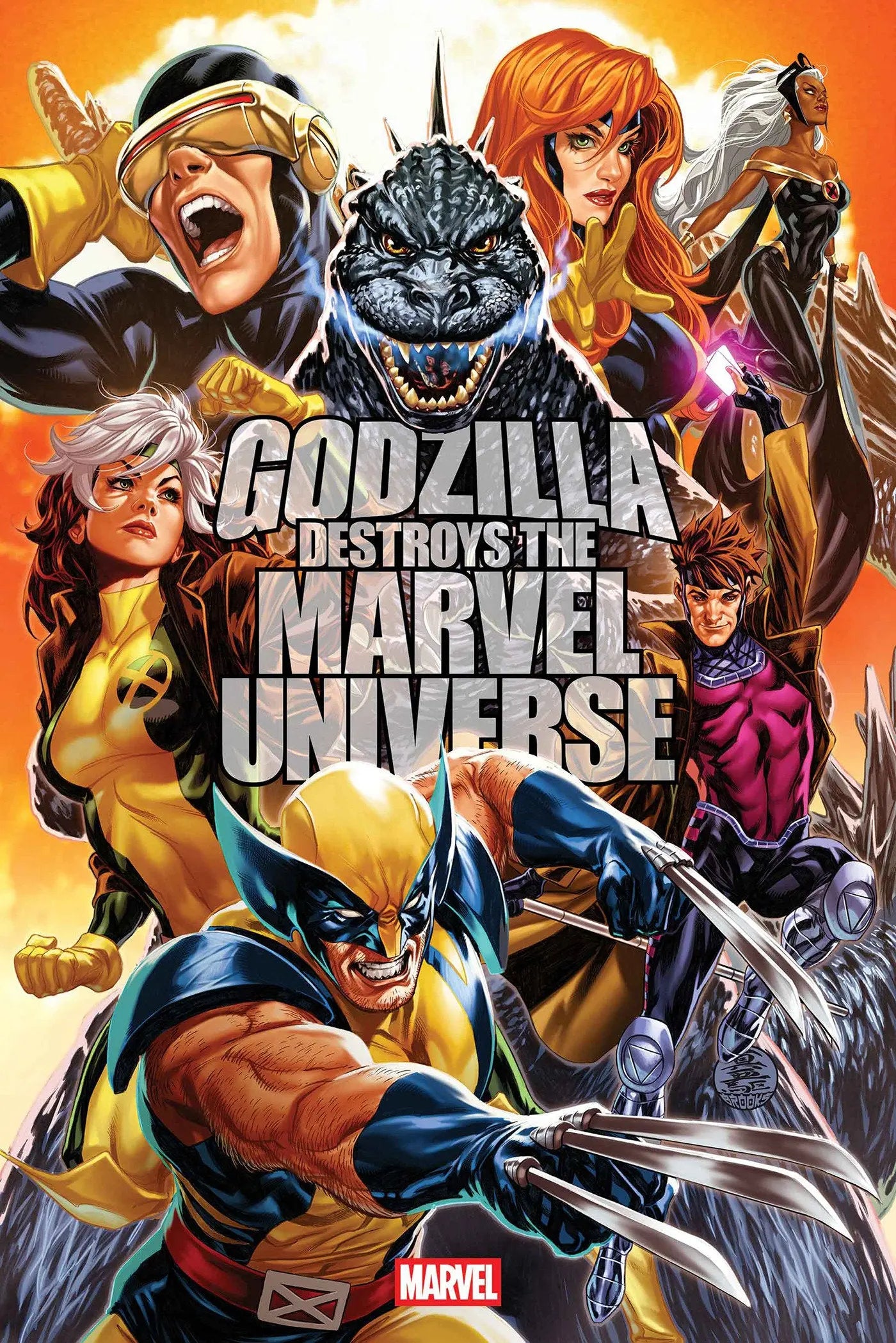 GODZILLA DESTROYS THE MARVEL UNIVERSE #3 Marvel