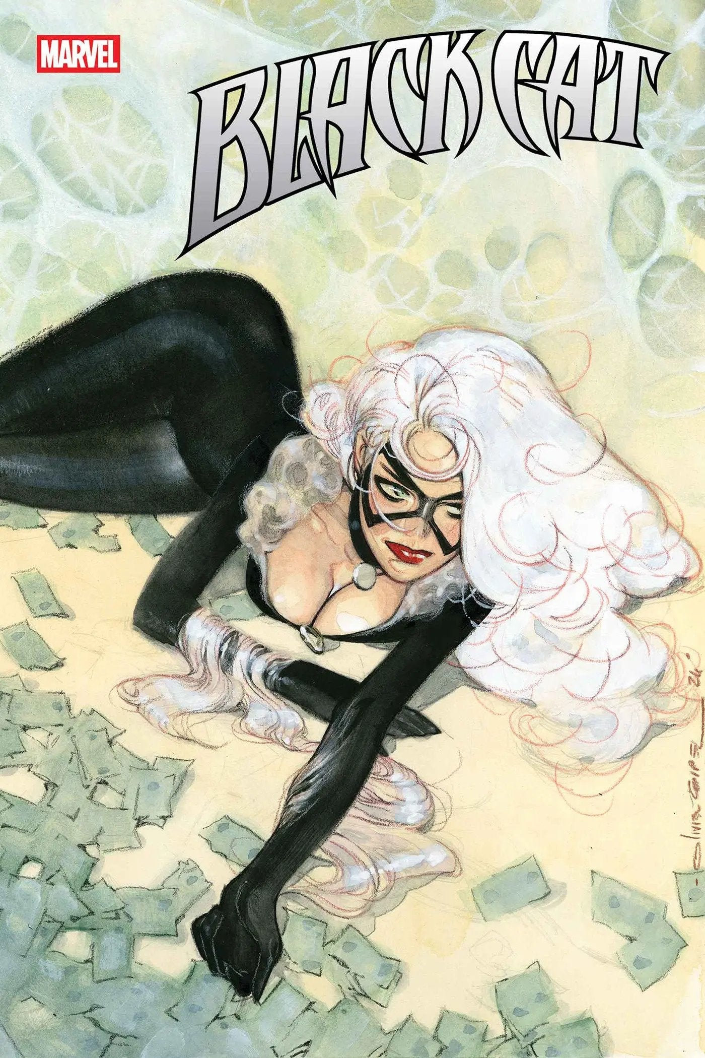 BLACK CAT #5 OLIVIER COIPEL INCENTIVE VARIANT 1:25 Marvel