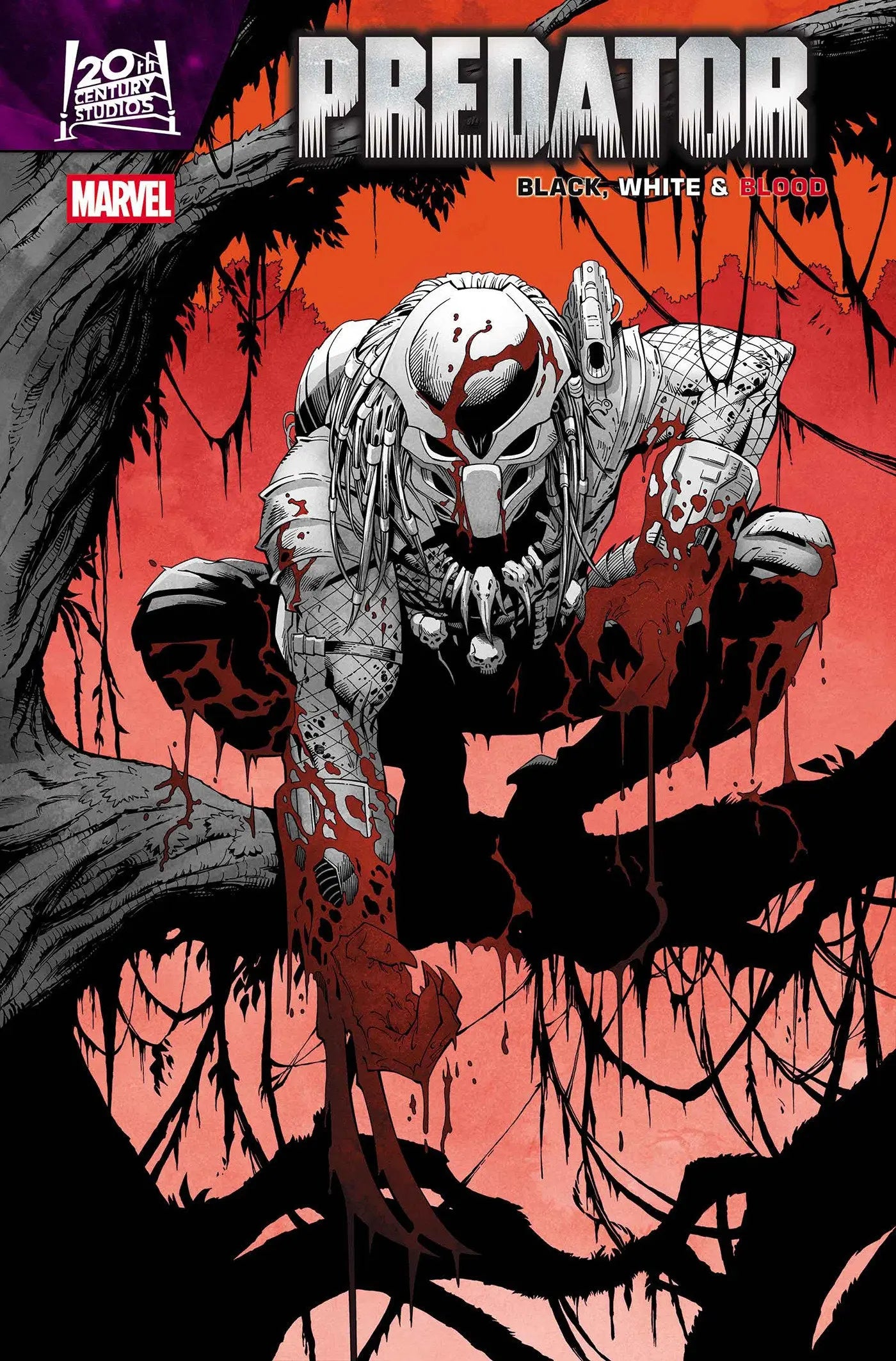 PREDATOR: BLACK, WHITE & BLOOD #4 Marvel