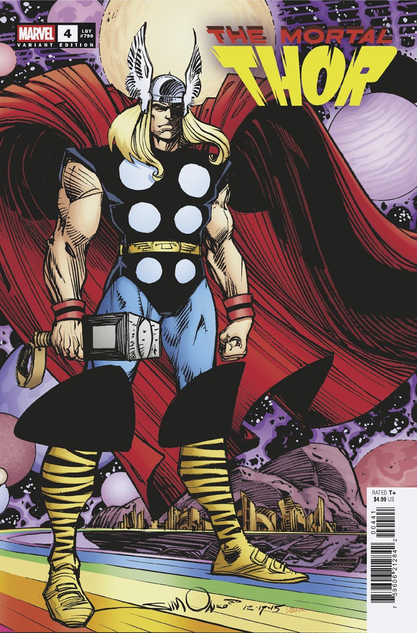 THOR #4 WALT SIMONSON VARIANT Marvel