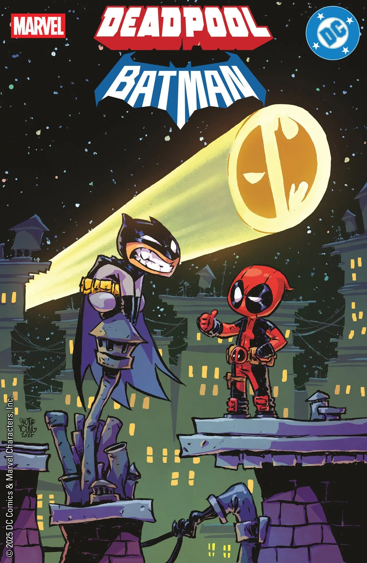 MARVEL/DC: DEADPOOL/BATMAN #1 SKOTTIE YOUNG VARIANT Marvel