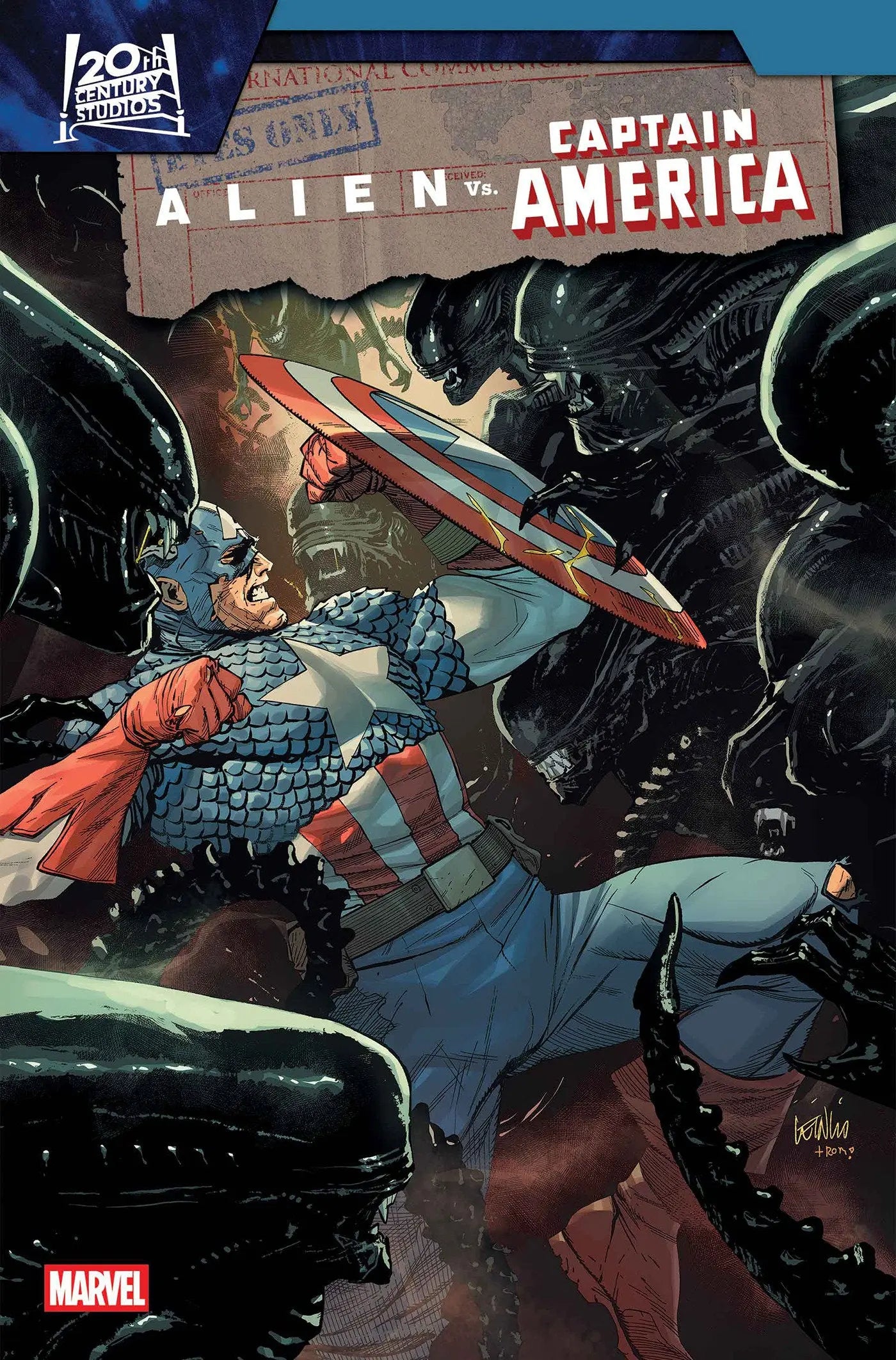 ALIEN VS. CAPTAIN AMERICA #1 Marvel
