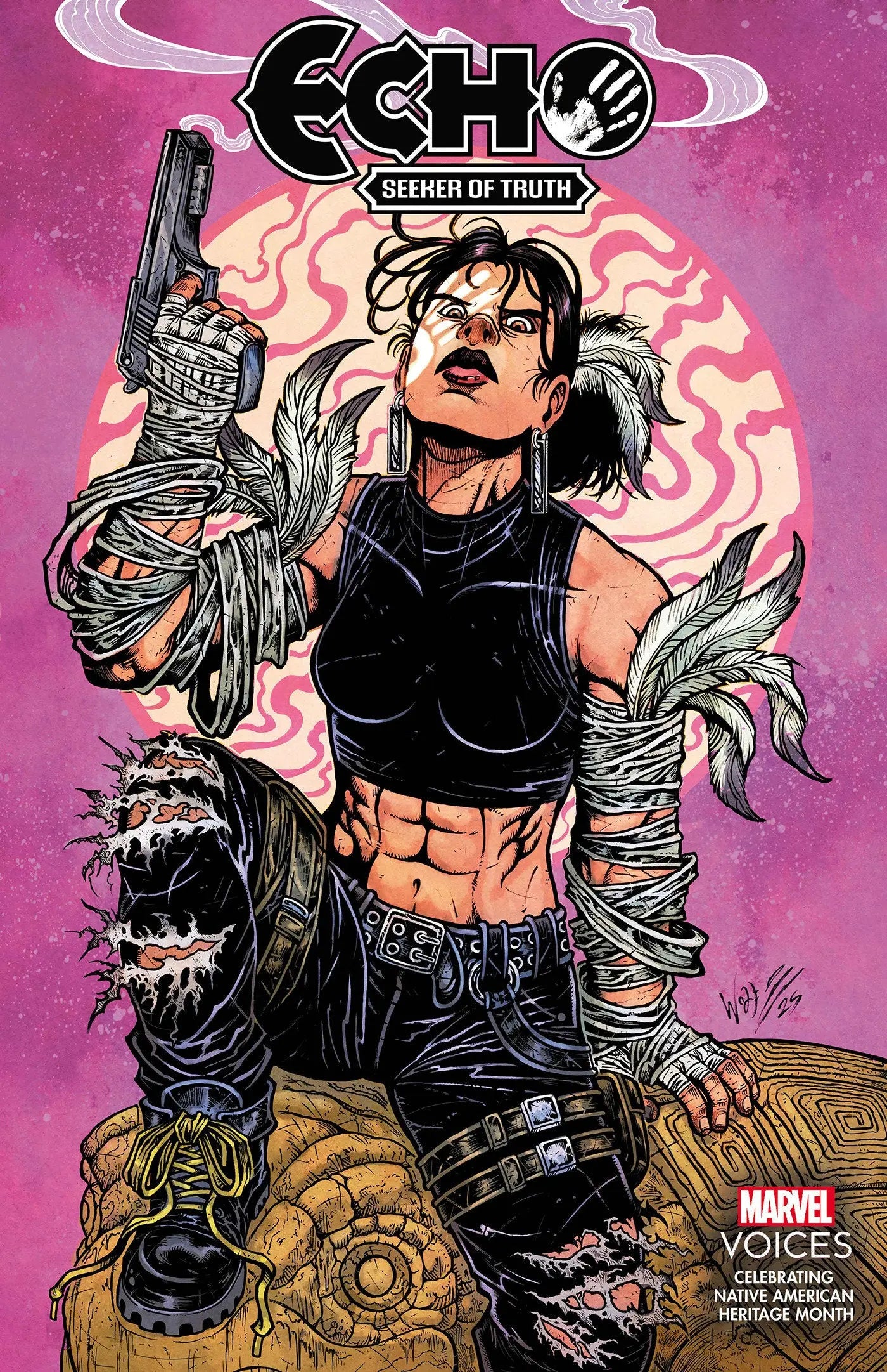 ECHO: SEEKER OF TRUTH #1 MARIA WOLF VARIANT Marvel