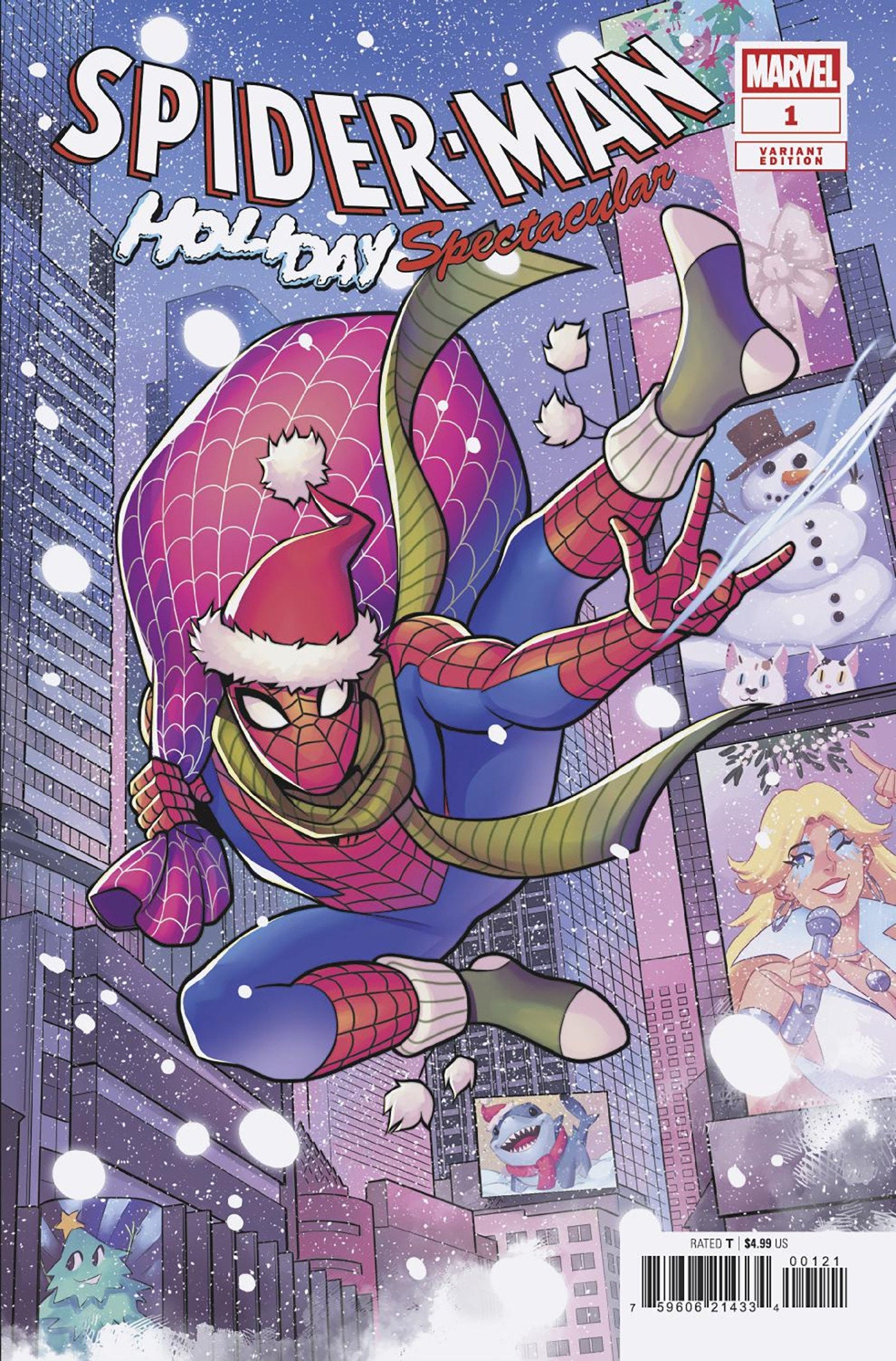 SPIDER-MAN: HOLIDAY SPECTACULAR #1 KASIA NIE VARIANT Marvel