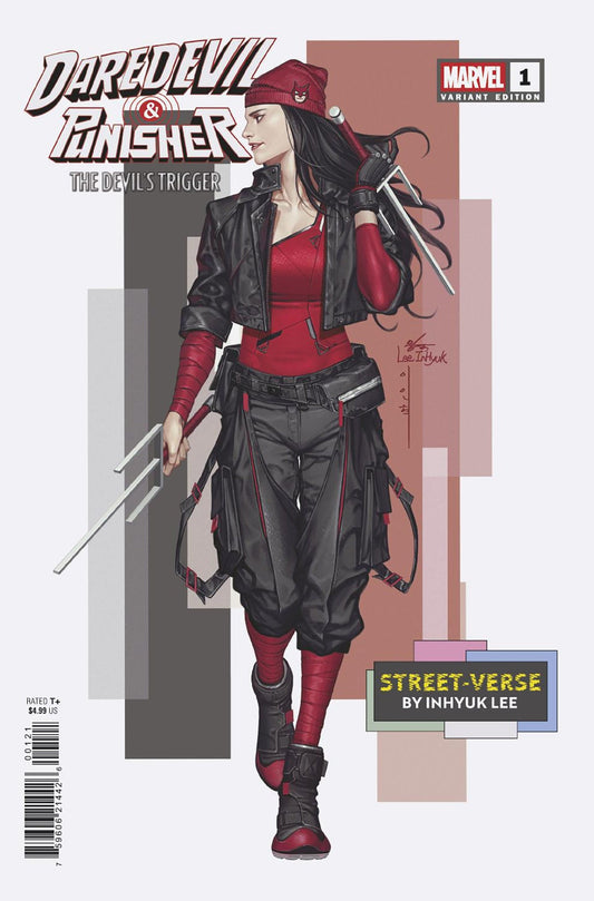 DAREDEVIL/PUNISHER: THE DEVIL'S TRIGGER #1 INHYUK LEE STREET-VERSE VARIANT Marvel
