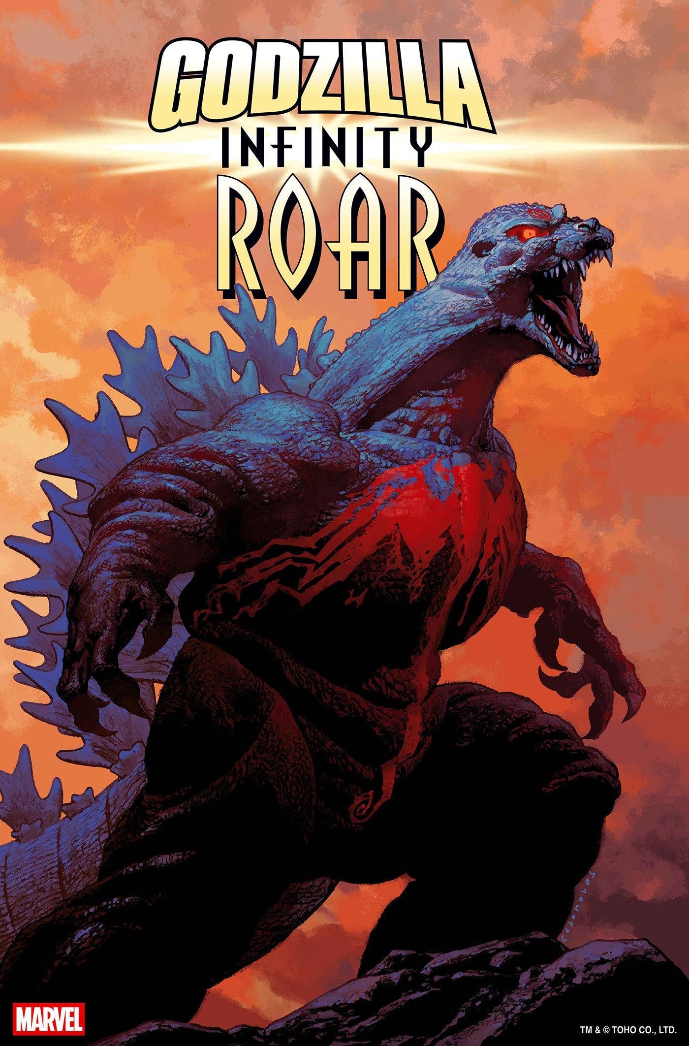 GODZILLA: INFINITY ROAR #1 JOSEMARIA CASANOVAS VARIANT Marvel