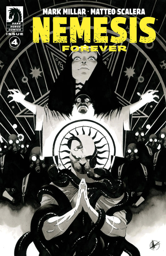 Nemesis Forever #4 (CVR B) (B&W) (Matteo Scalera) Dark Horse Comics