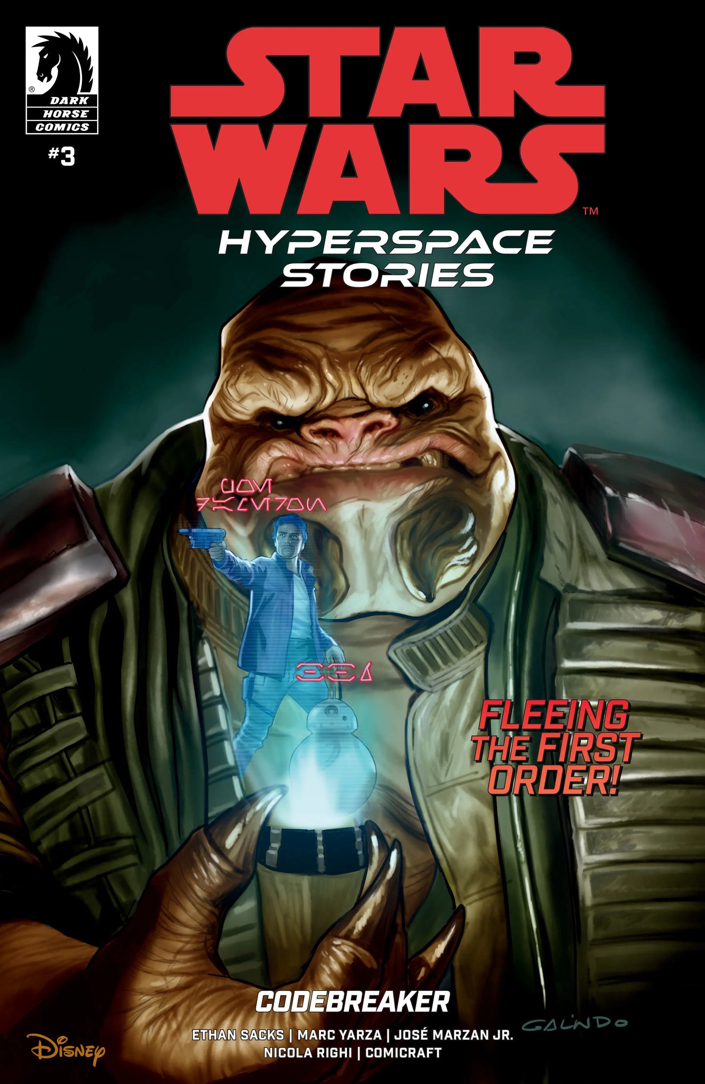 Star Wars: Hyperspace Stories--Codebreaker #3 (CVR A) (Diego Galindo) Dark Horse Comics