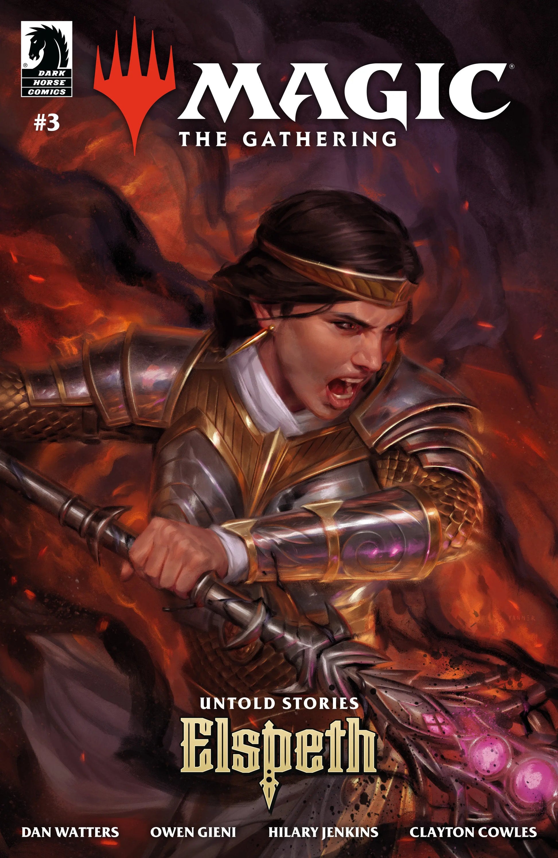 Magic: The Gathering: Untold Stories--Elspeth #3 (CVR C) (Kieran Yanner) Dark Horse Comics