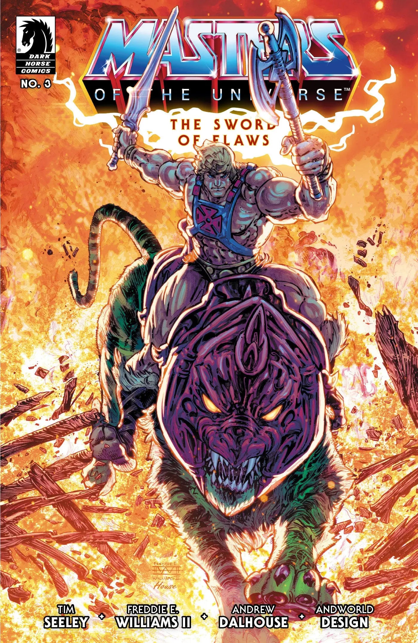 He-Man and the Masters of the Universe #3: The Sword of Flaws Part 3 (CVR A) (Freddie E. Williams II) Dark Horse Comics