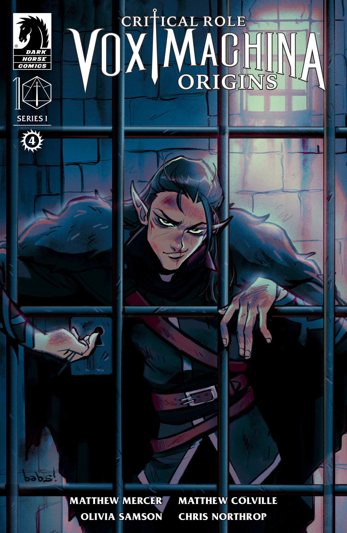Critical Role: Vox Machina Origins I #4 (CVR A) (Babs Tarr) Dark Horse Comics