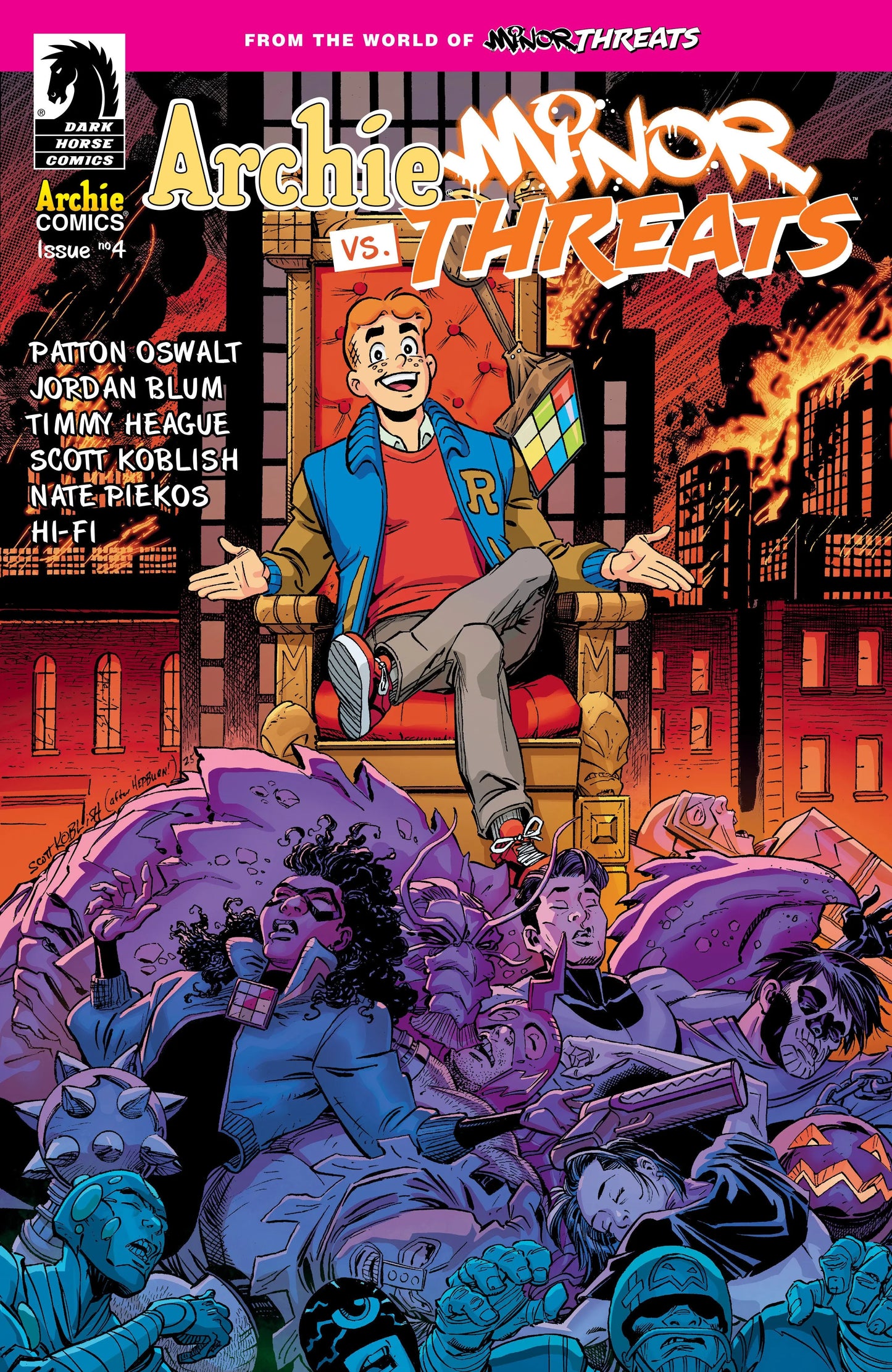 Archie vs Minor Threats #4 (CVR B) (Scott Koblish) Dark Horse Comics