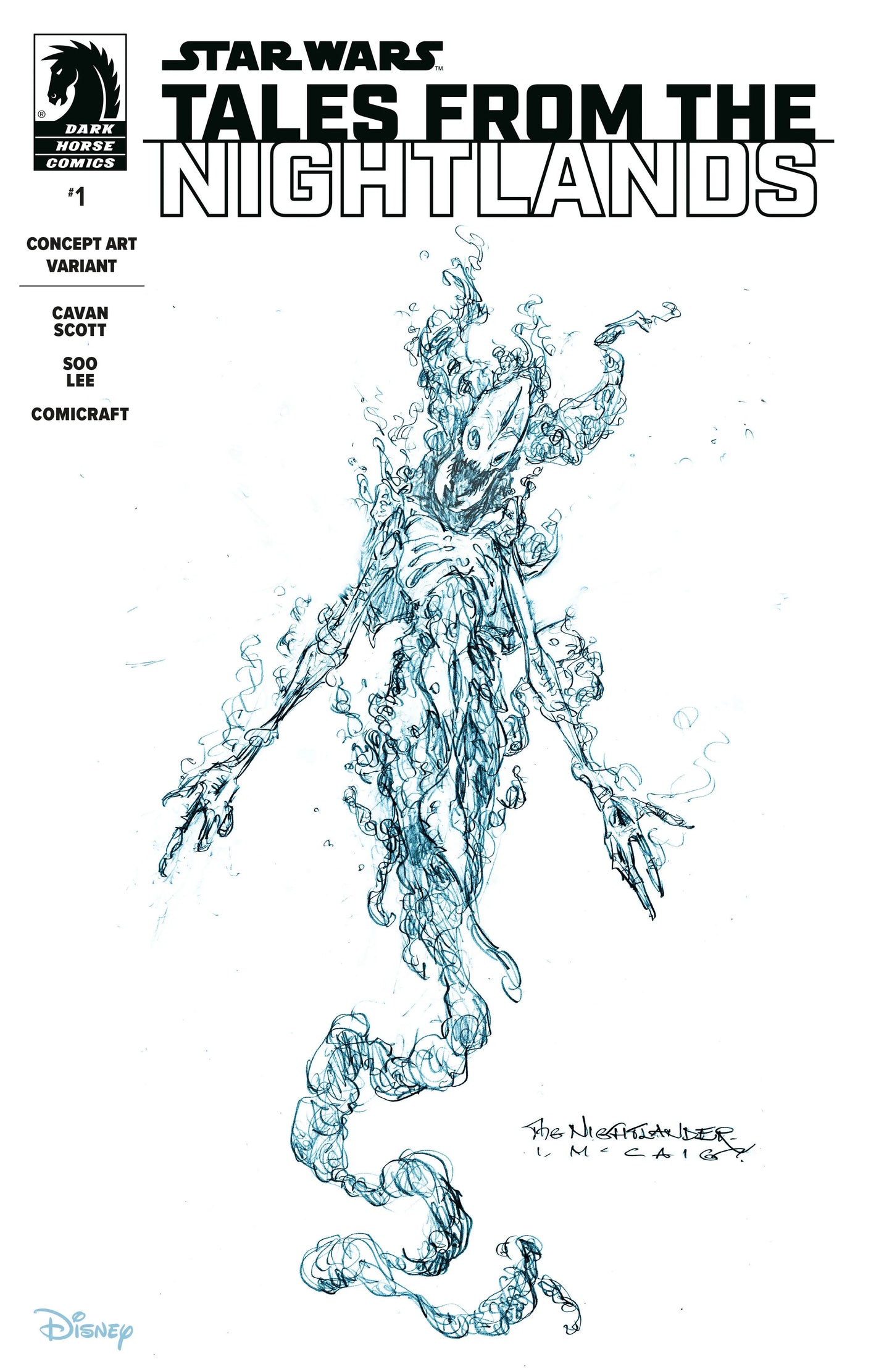 Star Wars: Tales from the Nightlands #1 (CVR B) (Ian McCaig) Dark Horse Comics