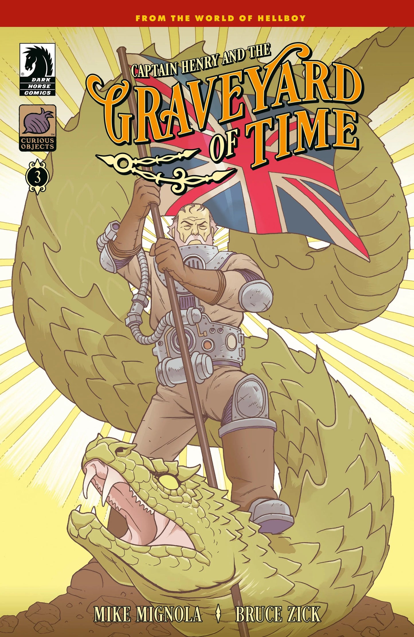Captain Henry and the Graveyard of Time #3 (CVR B) (Ben Stenbeck) Dark Horse Comics
