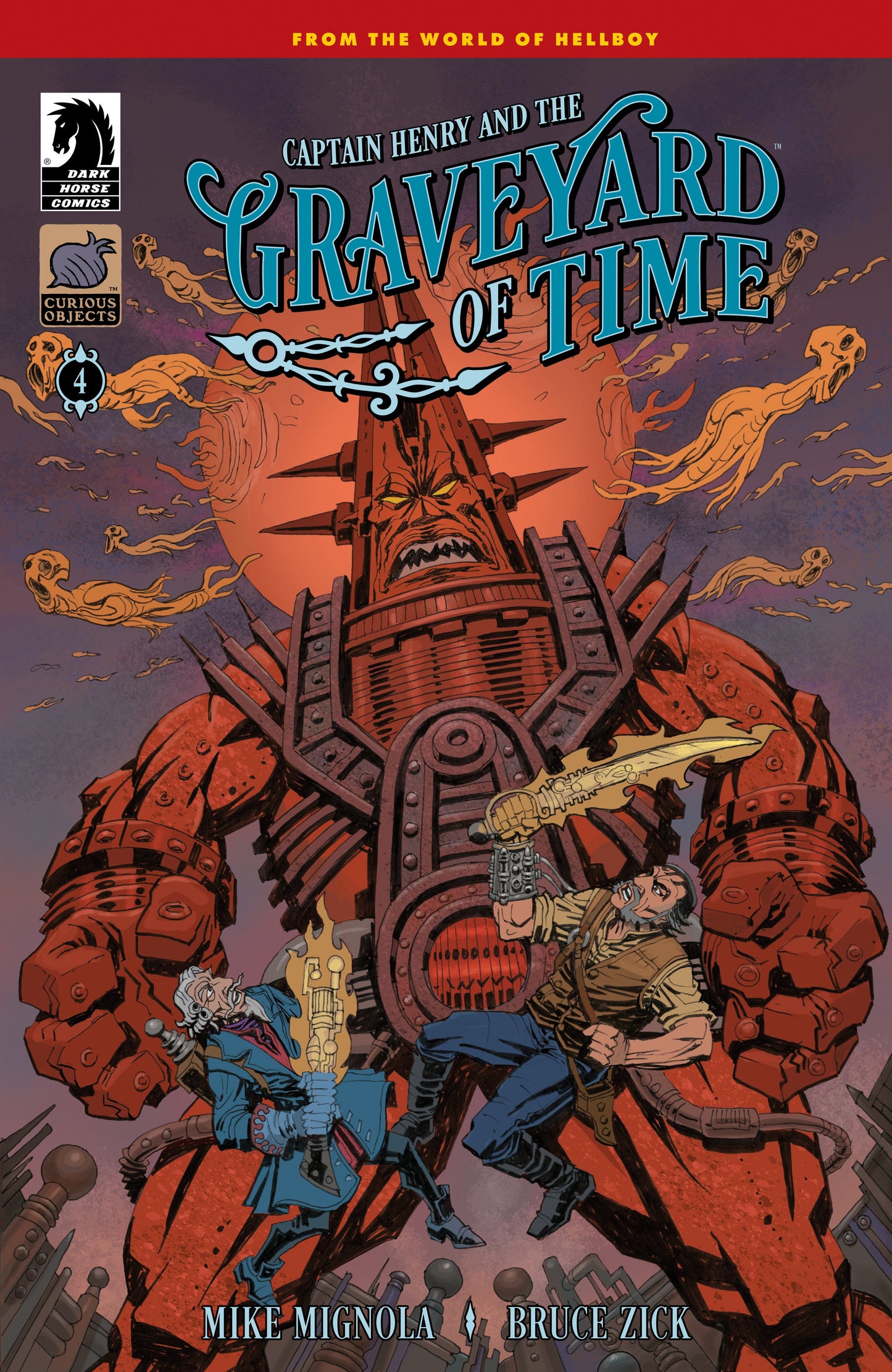 Captain Henry and the Graveyard of Time #4 (CVR A) (Bruce Zick) Dark Horse Comics