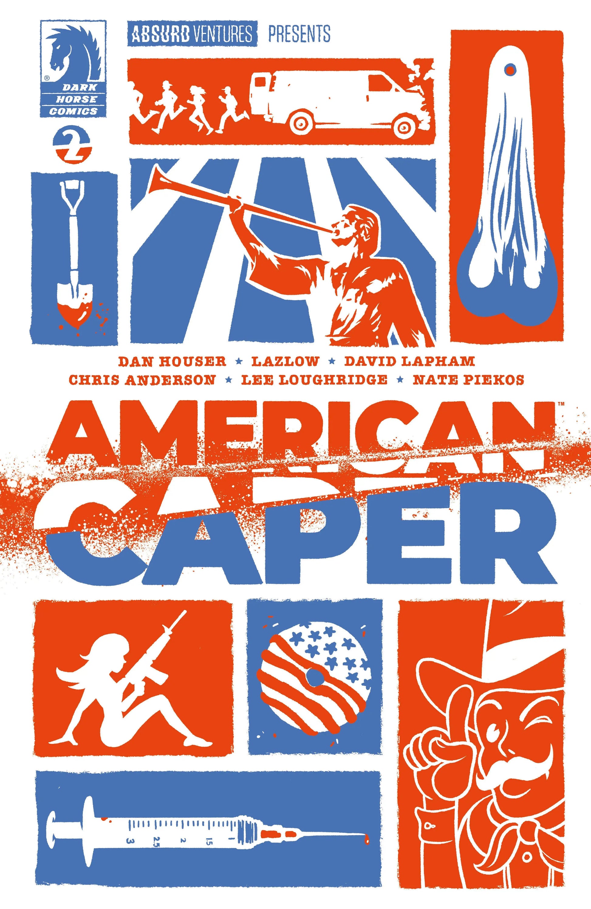 American Caper #2 (CVR A) (Tyler Boss) Dark Horse Comics