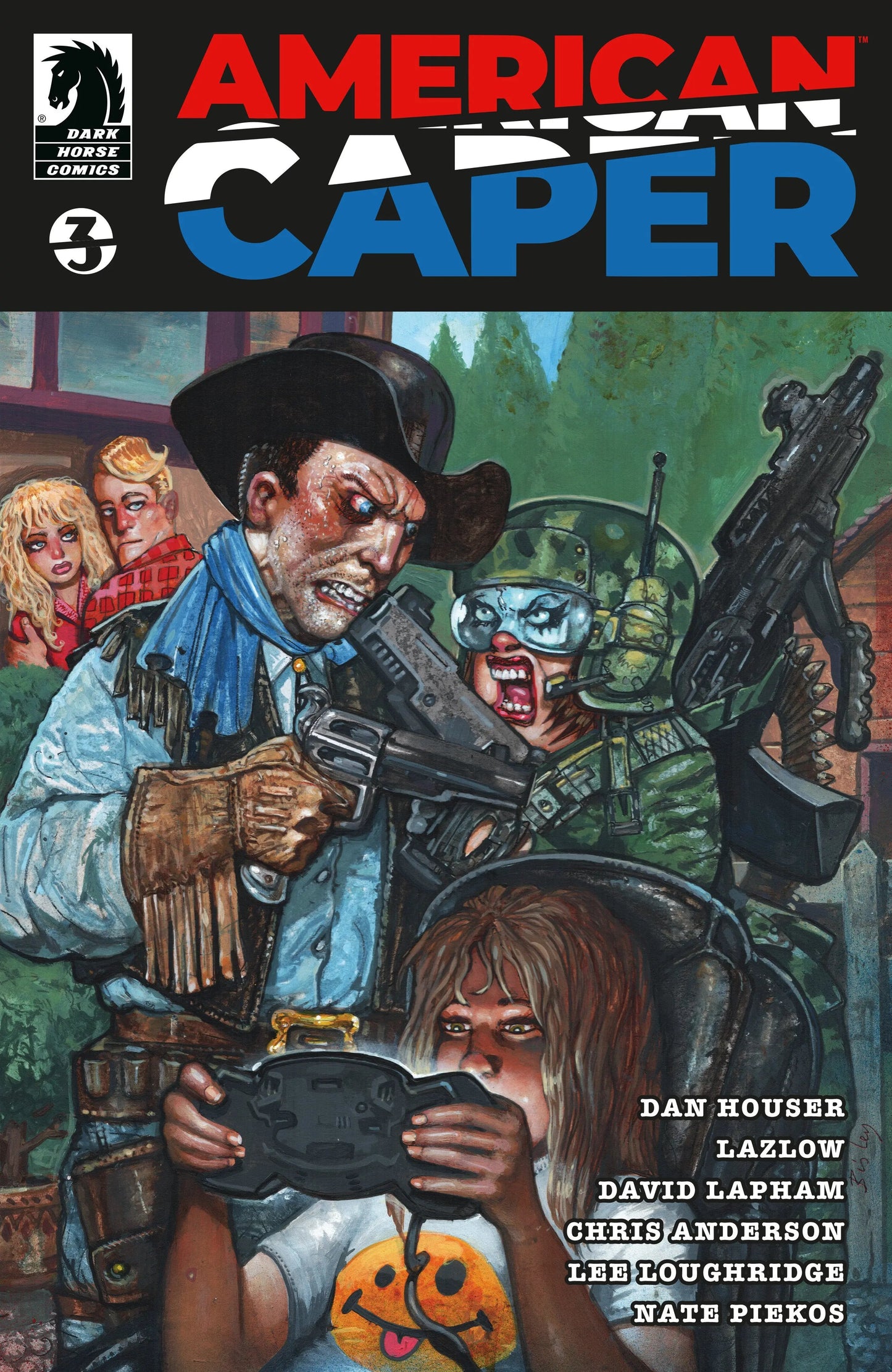 American Caper #3 (CVR B) (Simon Bisley) Dark Horse Comics