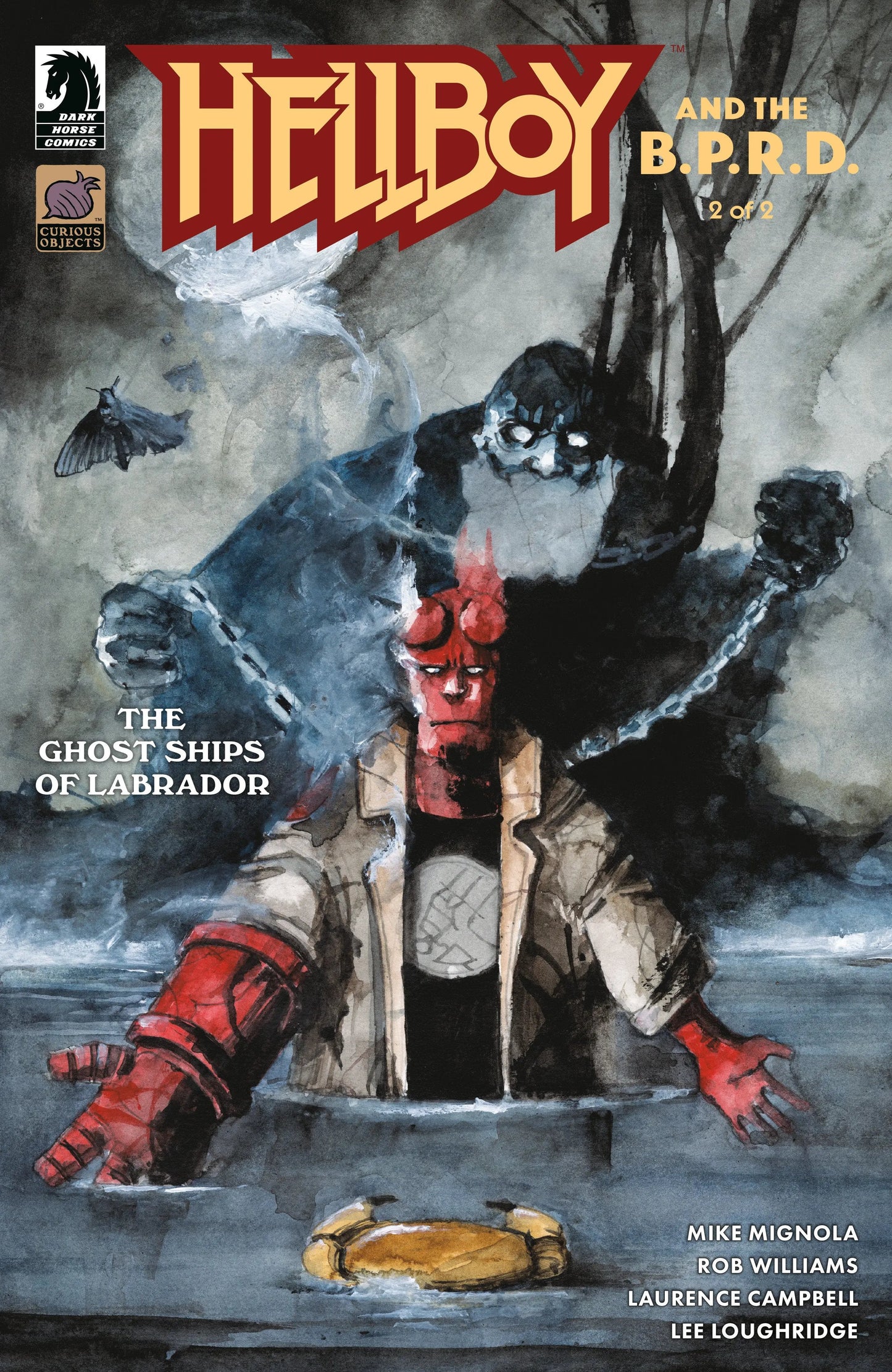 Hellboy and the B.P.R.D.: The Ghost Ships of Labrador #2 (CVR B) (Daniele Serra) Dark Horse Comics