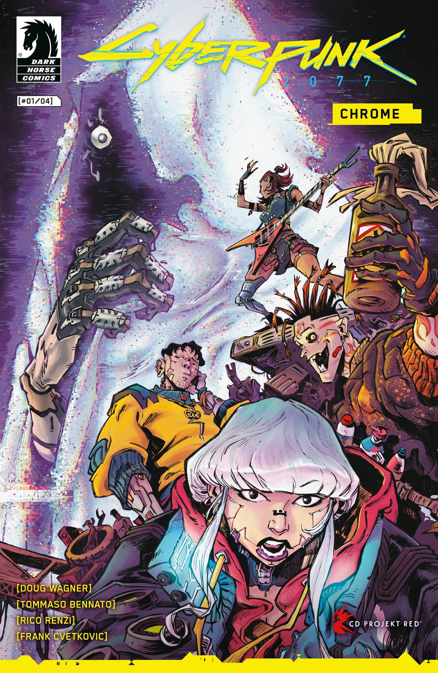 Cyberpunk 2077: Chrome #1 (CVR A) (Tommaso Bennato) Dark Horse Comics