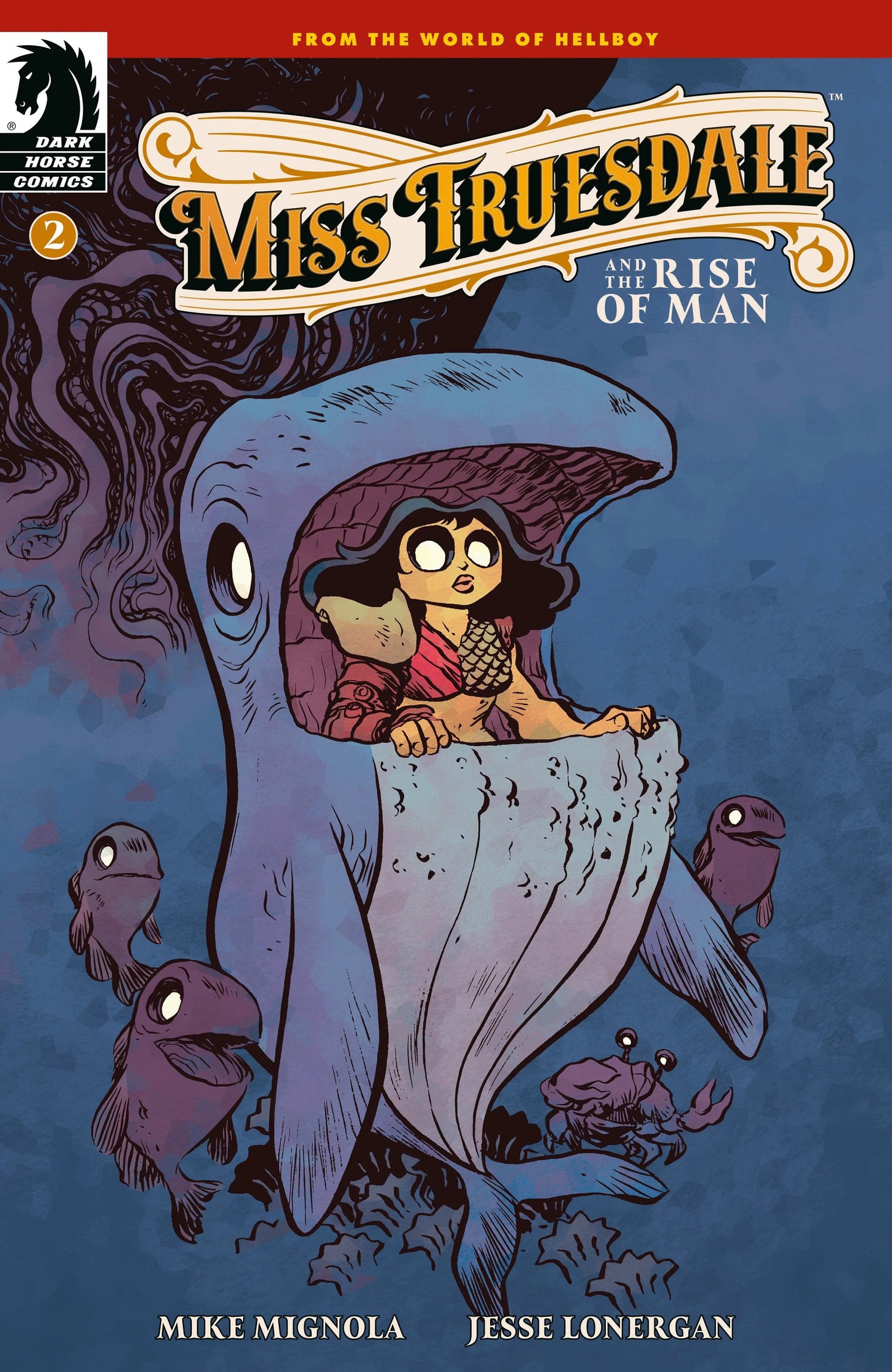 Miss Truesdale and the Rise of Man #2 (CVR B) (Jesse Lonergan) Dark Horse Comics