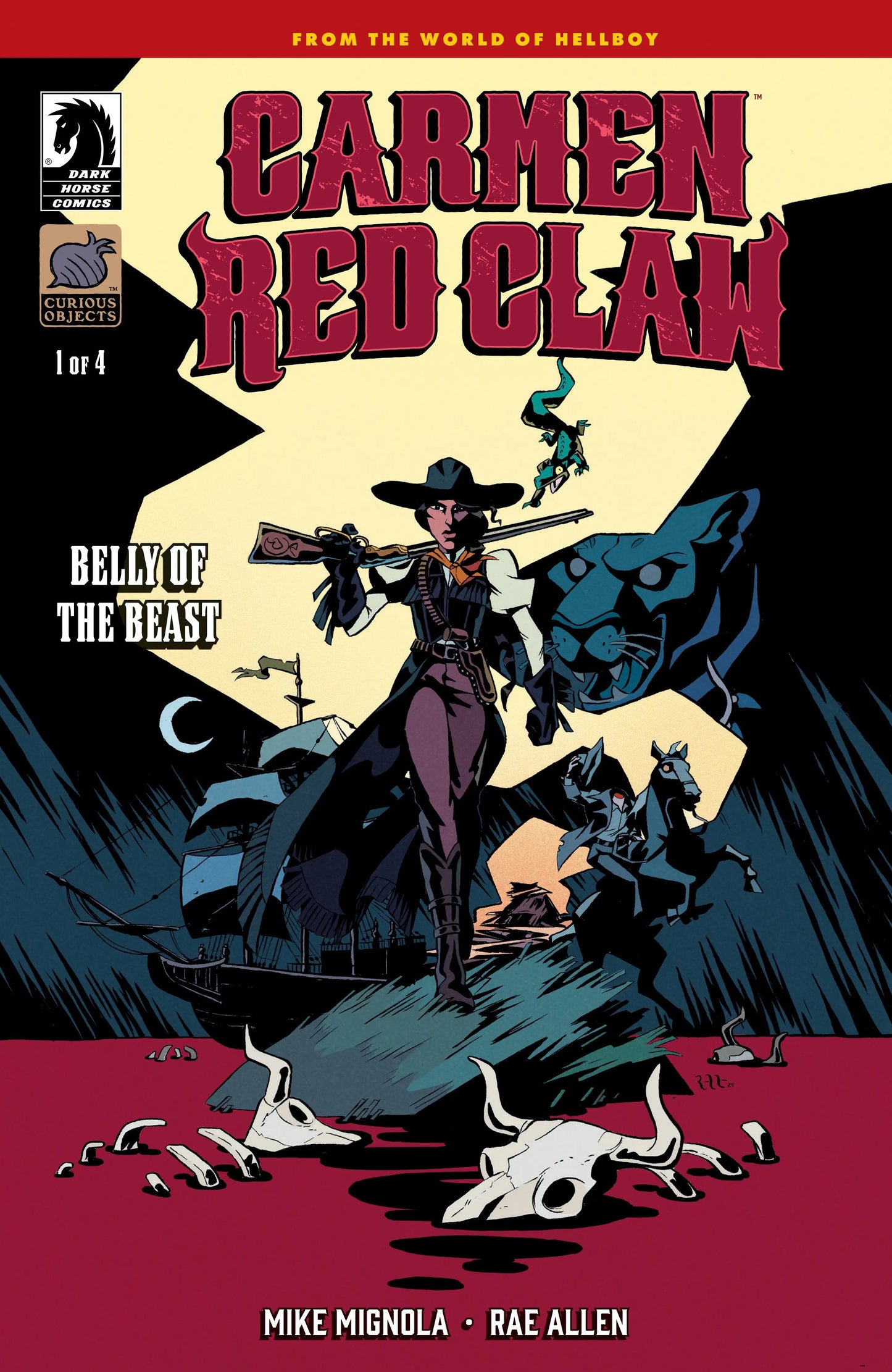Carmen Red Claw: Belly of the Beast #1 (CVR A) (Rae Allen) Dark Horse Comics