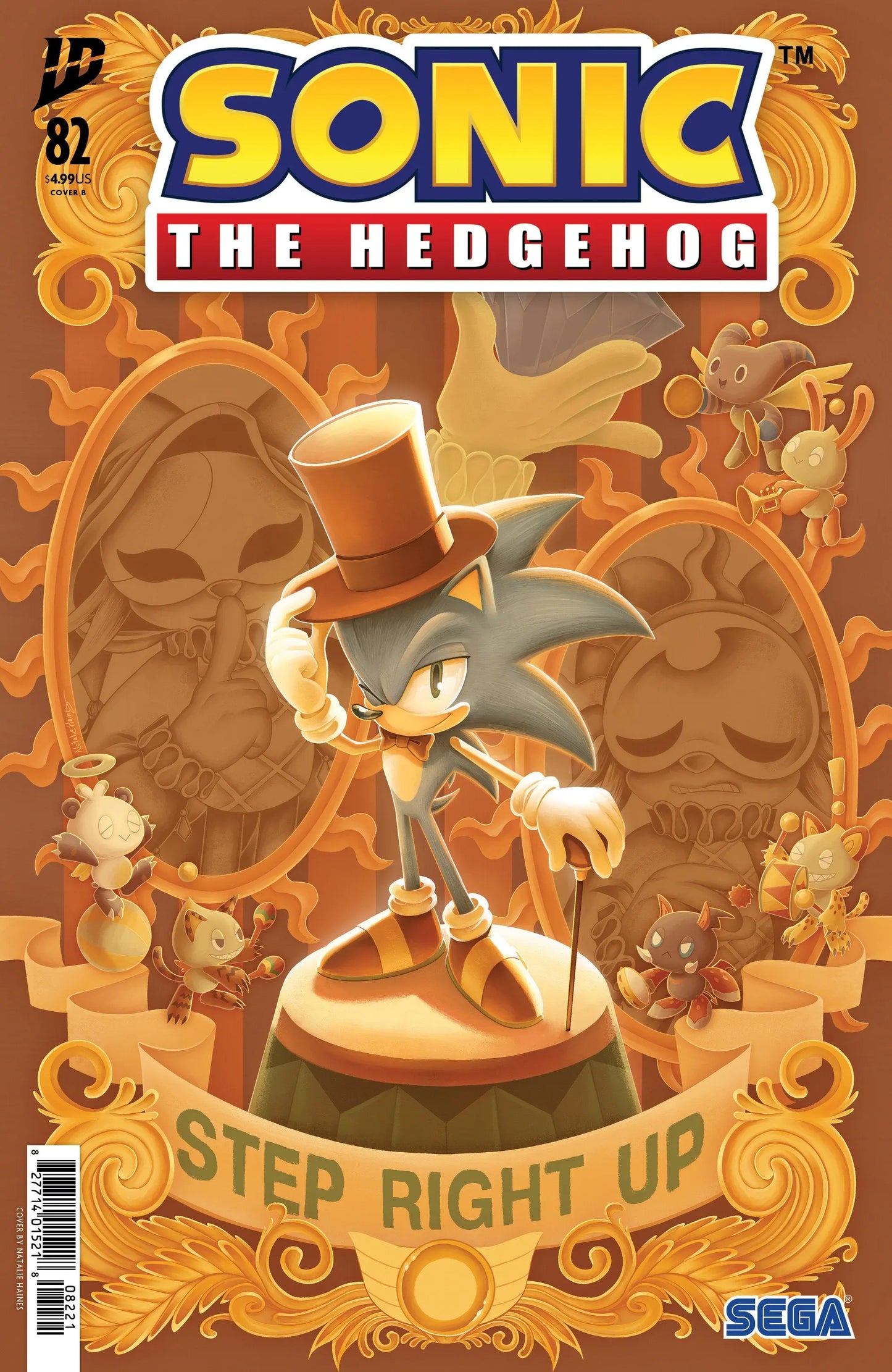 Sonic the Hedgehog #82 Variant B (Haines) IDW Publishing