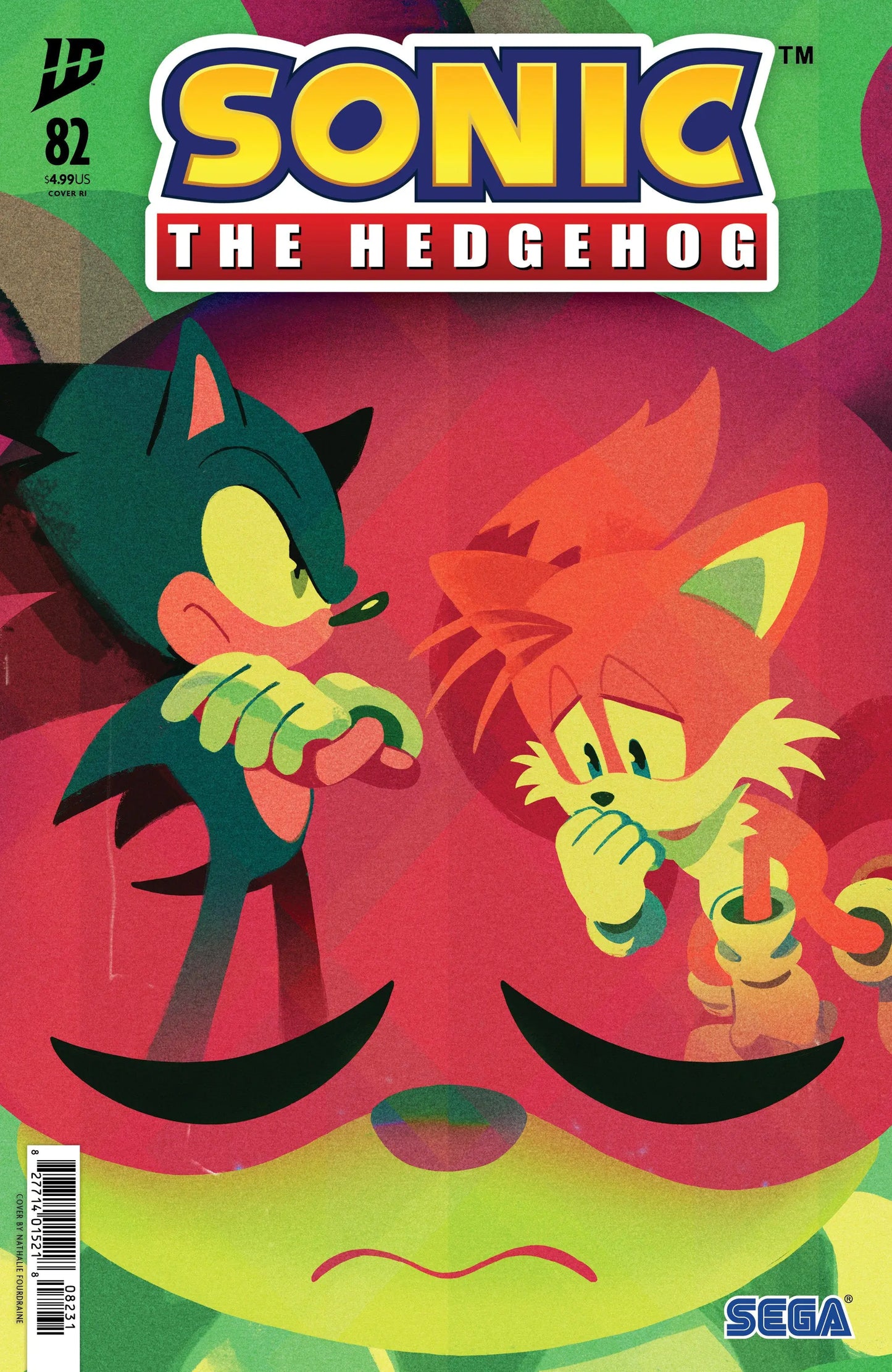 Sonic the Hedgehog #82 Variant INCENTIVE (15) (Fourdraine) 1:15 IDW Publishing