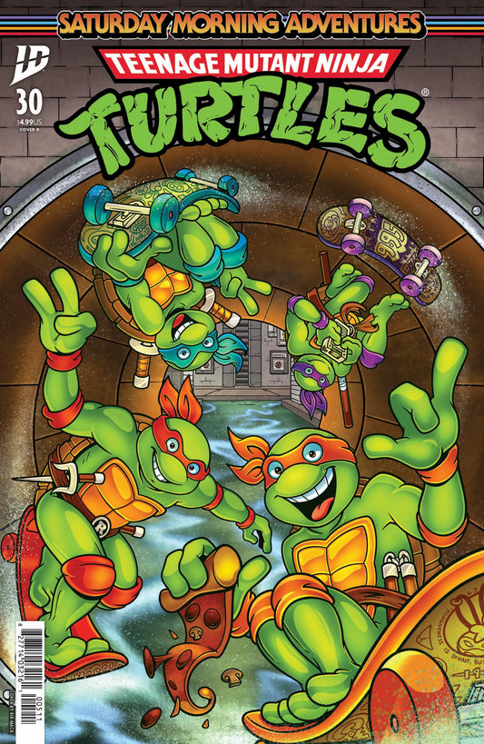 Teenage Mutant Ninja Turtles: Saturday Morning Adventures #30 Variant B (Mack) IDW Publishing