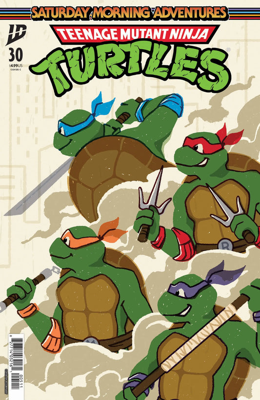 Teenage Mutant Ninja Turtles: Saturday Morning Adventures #30 Variant C (Acorviart) IDW Publishing