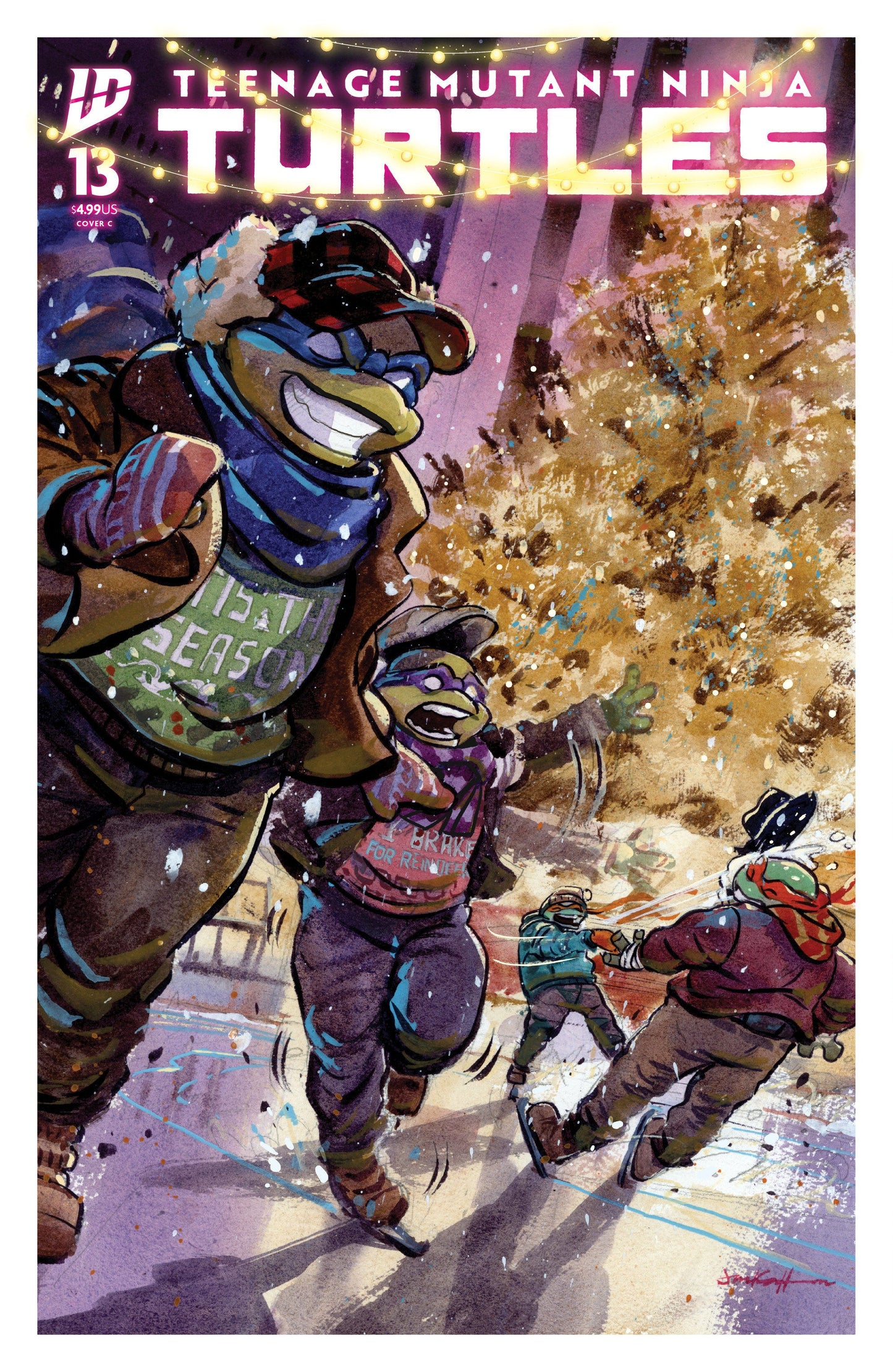 Teenage Mutant Ninja Turtles #13 Variant C (Cullum) IDW Publishing