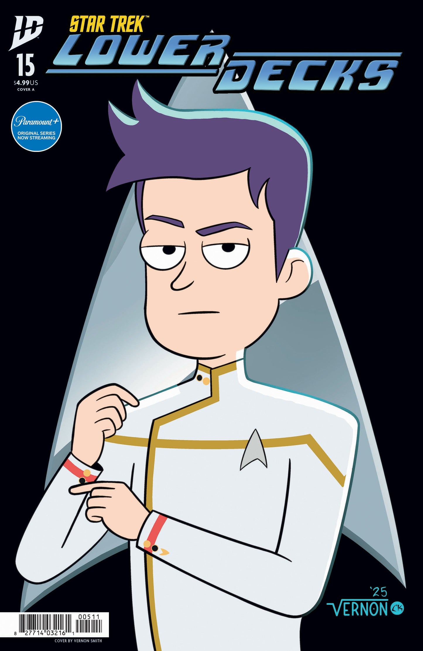 Star Trek: Lower Decks #15 Cover A (Smith) IDW Publishing