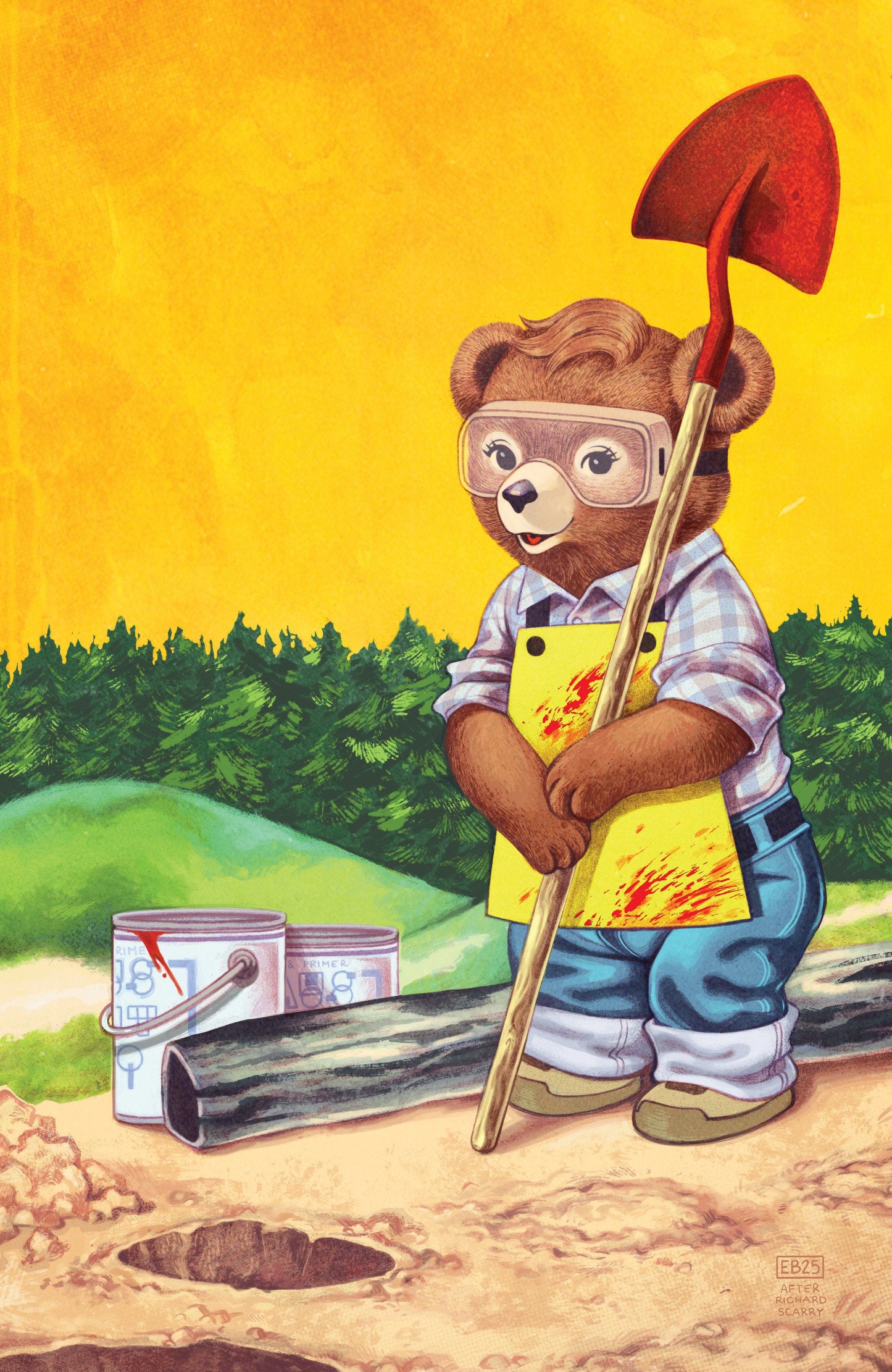 Beneath the Trees Where Nobody Sees: Rite of Spring #5 Variant RI (50) (Beals Storybook Variant Full Art) 1:50 IDW Publishing