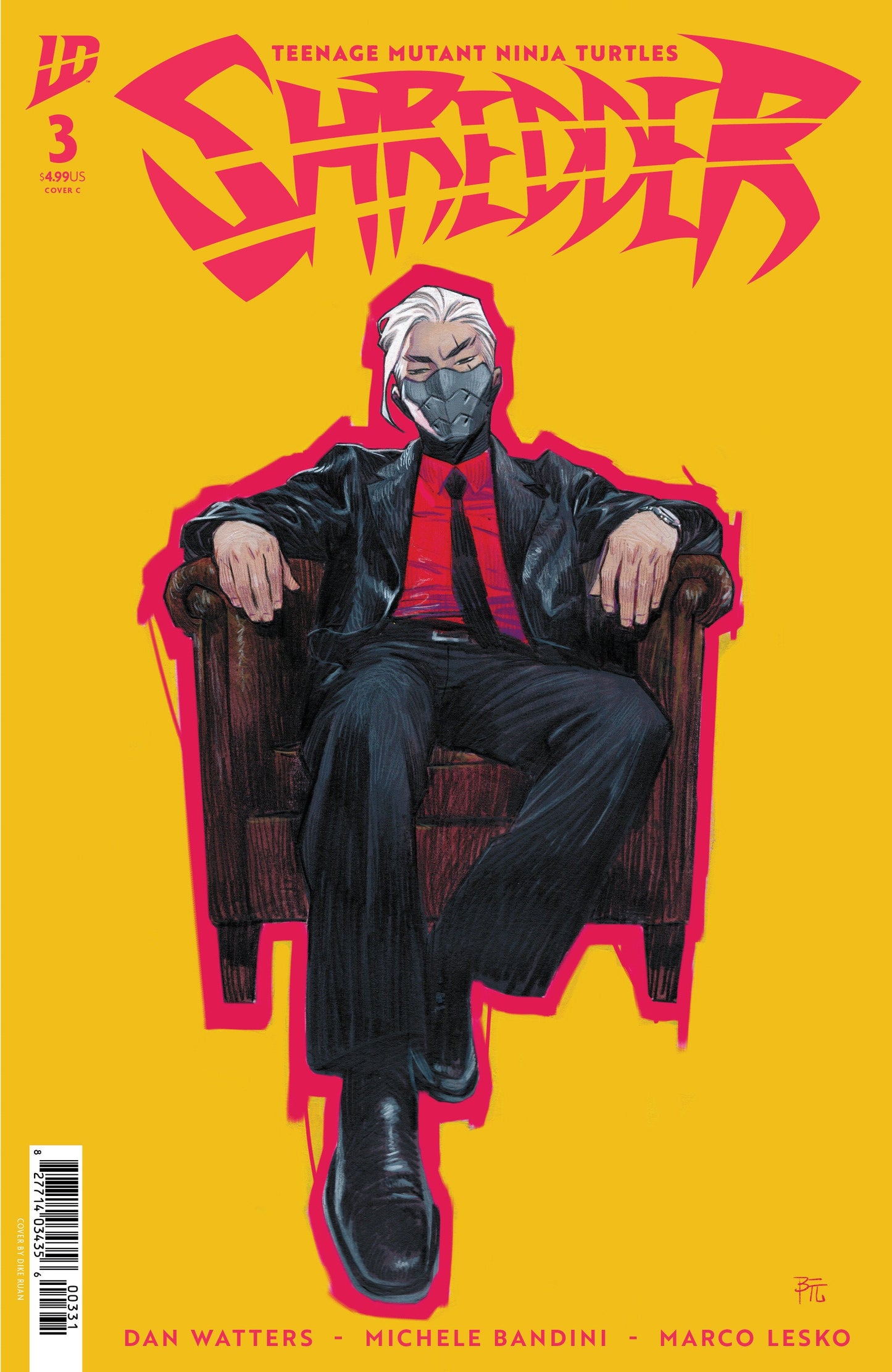 Teenage Mutant Ninja Turtles: Shredder #3 Variant C (Ruan) IDW Publishing