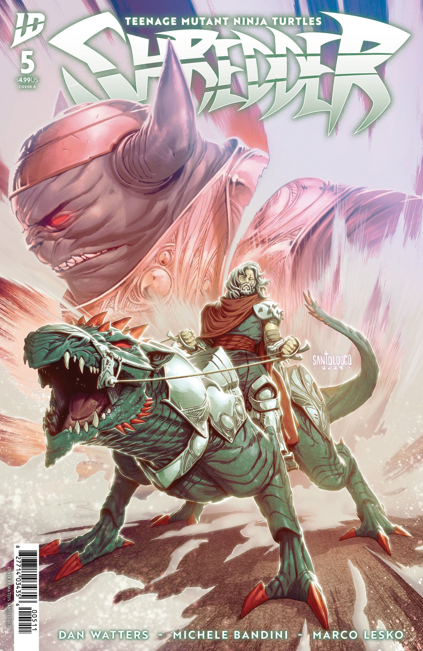 Teenage Mutant Ninja Turtles: Shredder #5 Cover A (Santolouco) IDW Publishing