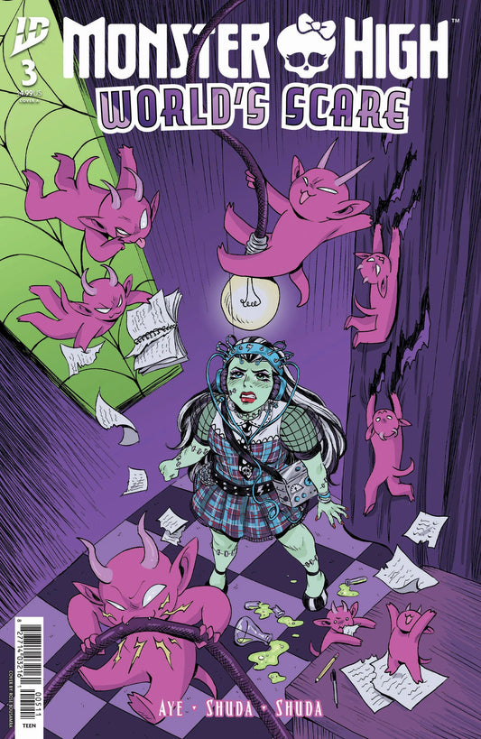 Monster High: World's Scare #3 Cover A (Bousamra) IDW Publishing