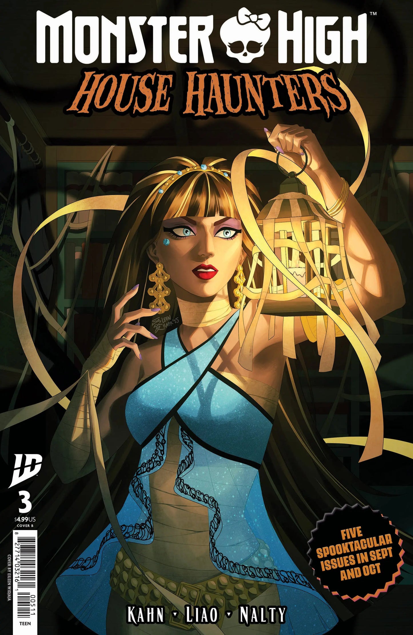 Monster High: House Haunters #3 Variant B (Widjaja) IDW Publishing