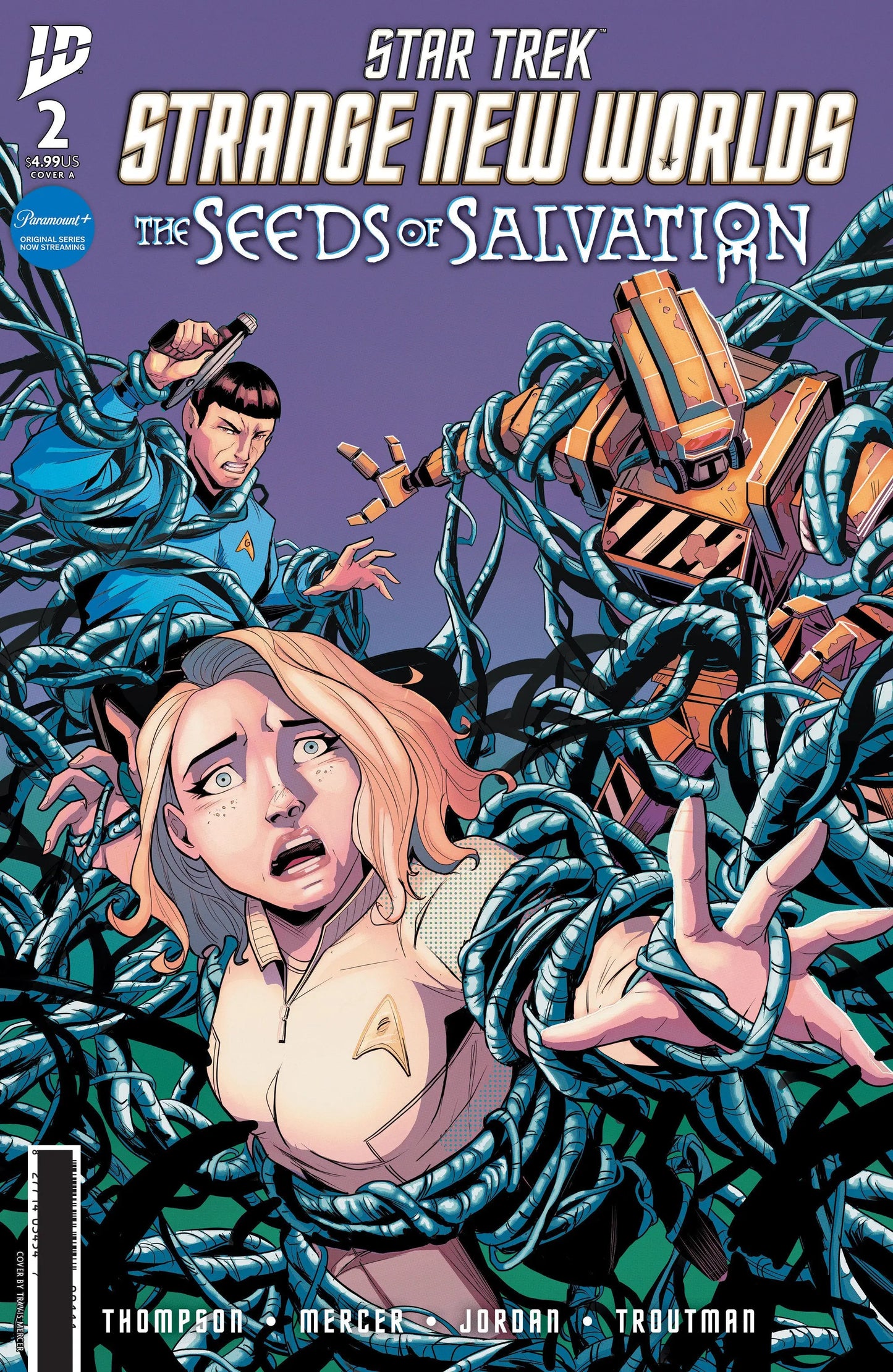 Star Trek: Strange New Worlds--The Seeds of Salvation #2 Cover A (Mercer) IDW Publishing